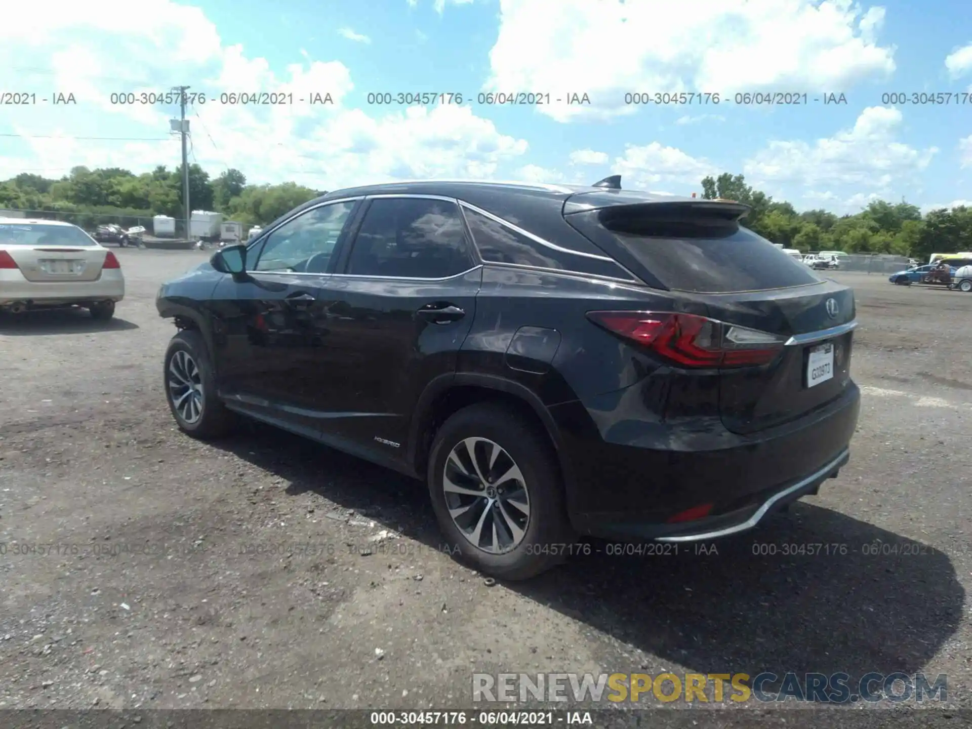 3 Фотография поврежденного автомобиля 2T2HGMDAXLC051780 LEXUS RX 2020