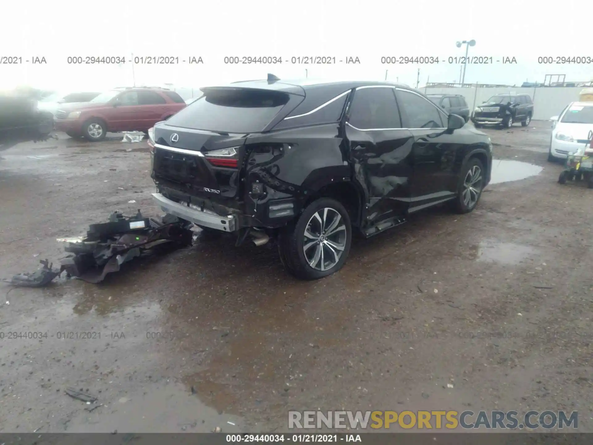 6 Photograph of a damaged car 2T2HZMAA0LC158500 LEXUS RX 2020