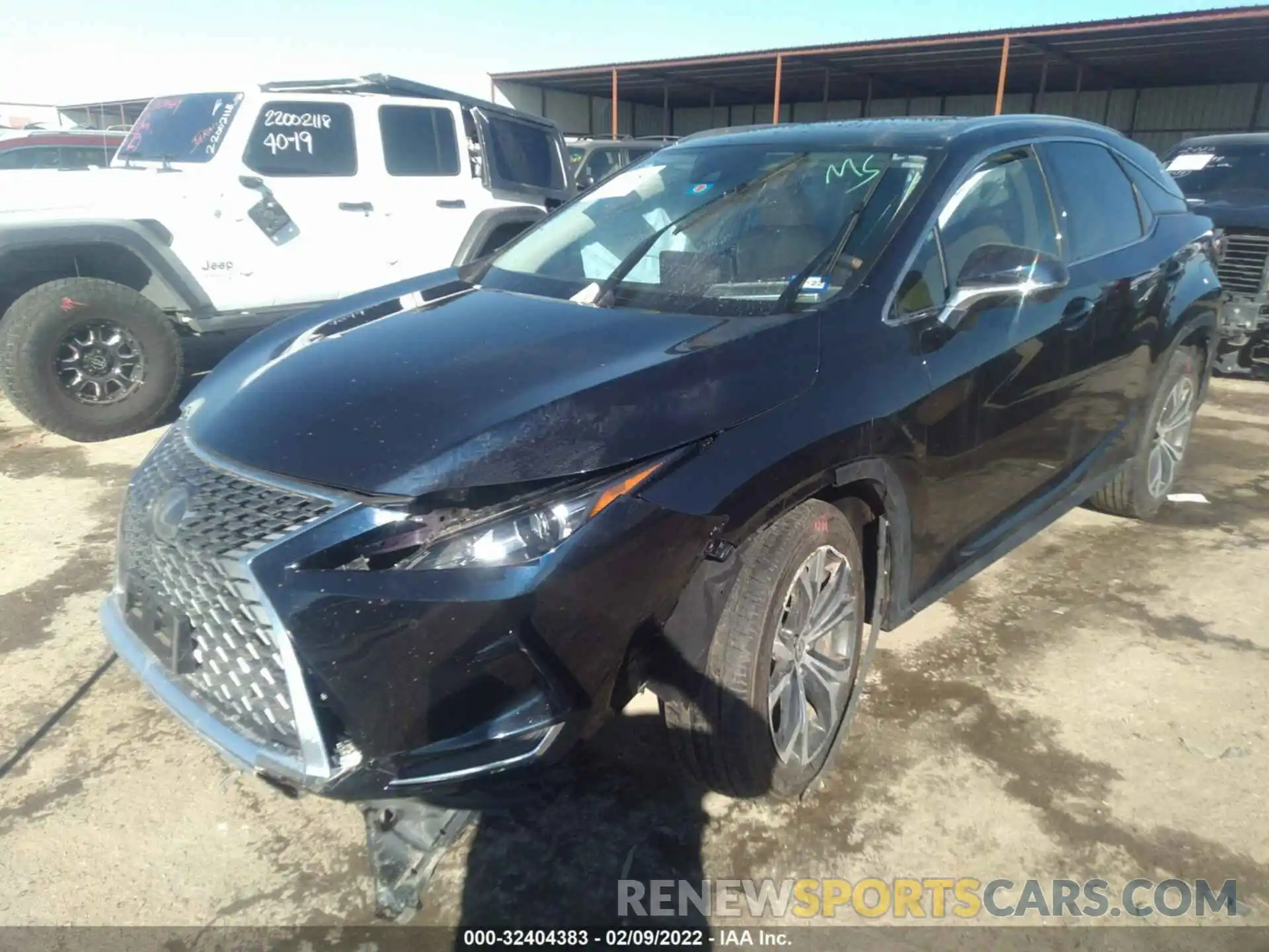 2 Фотография поврежденного автомобиля 2T2HZMAA0LC176611 LEXUS RX 2020