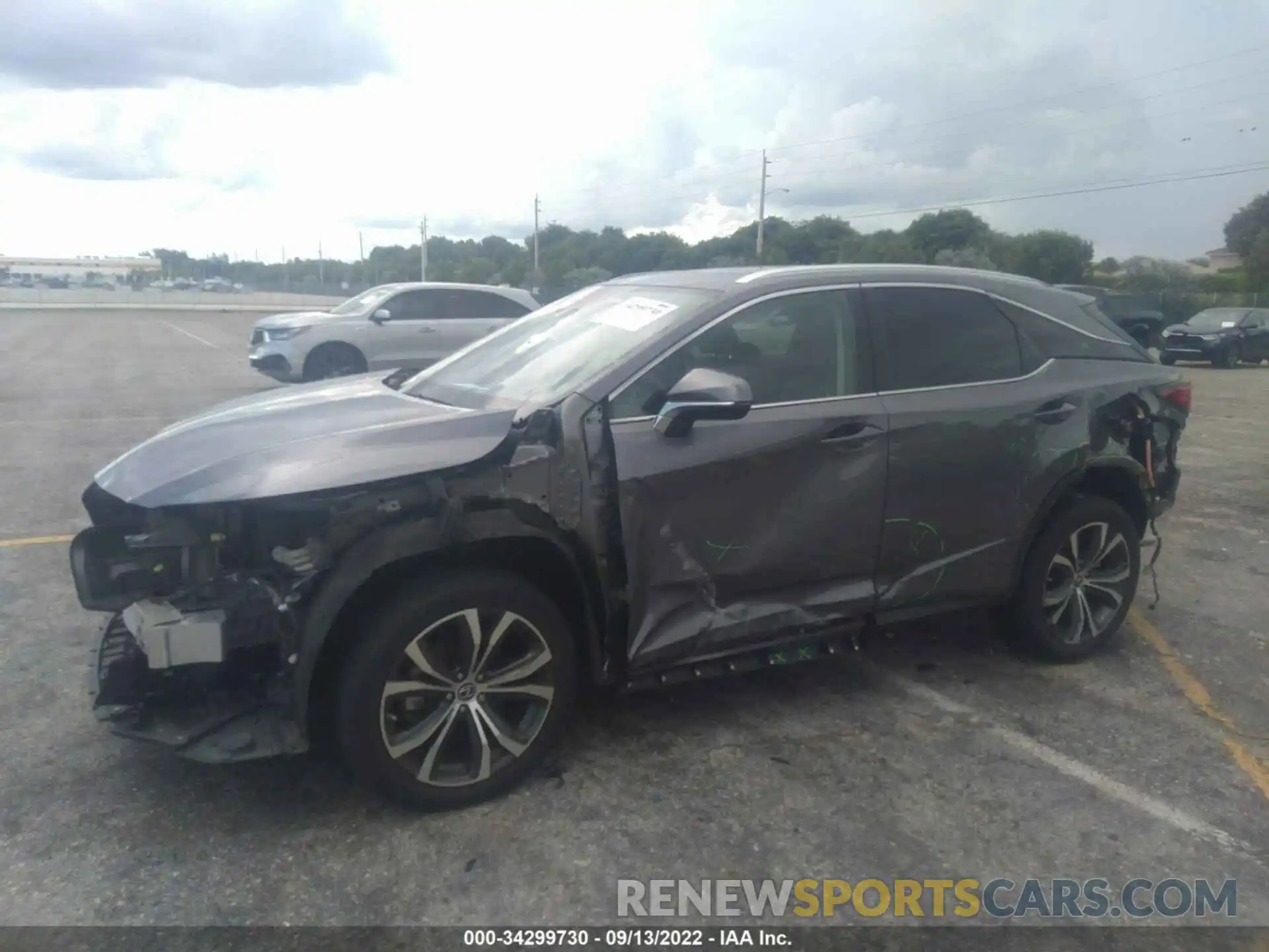 6 Photograph of a damaged car 2T2HZMAA0LC181890 LEXUS RX 2020