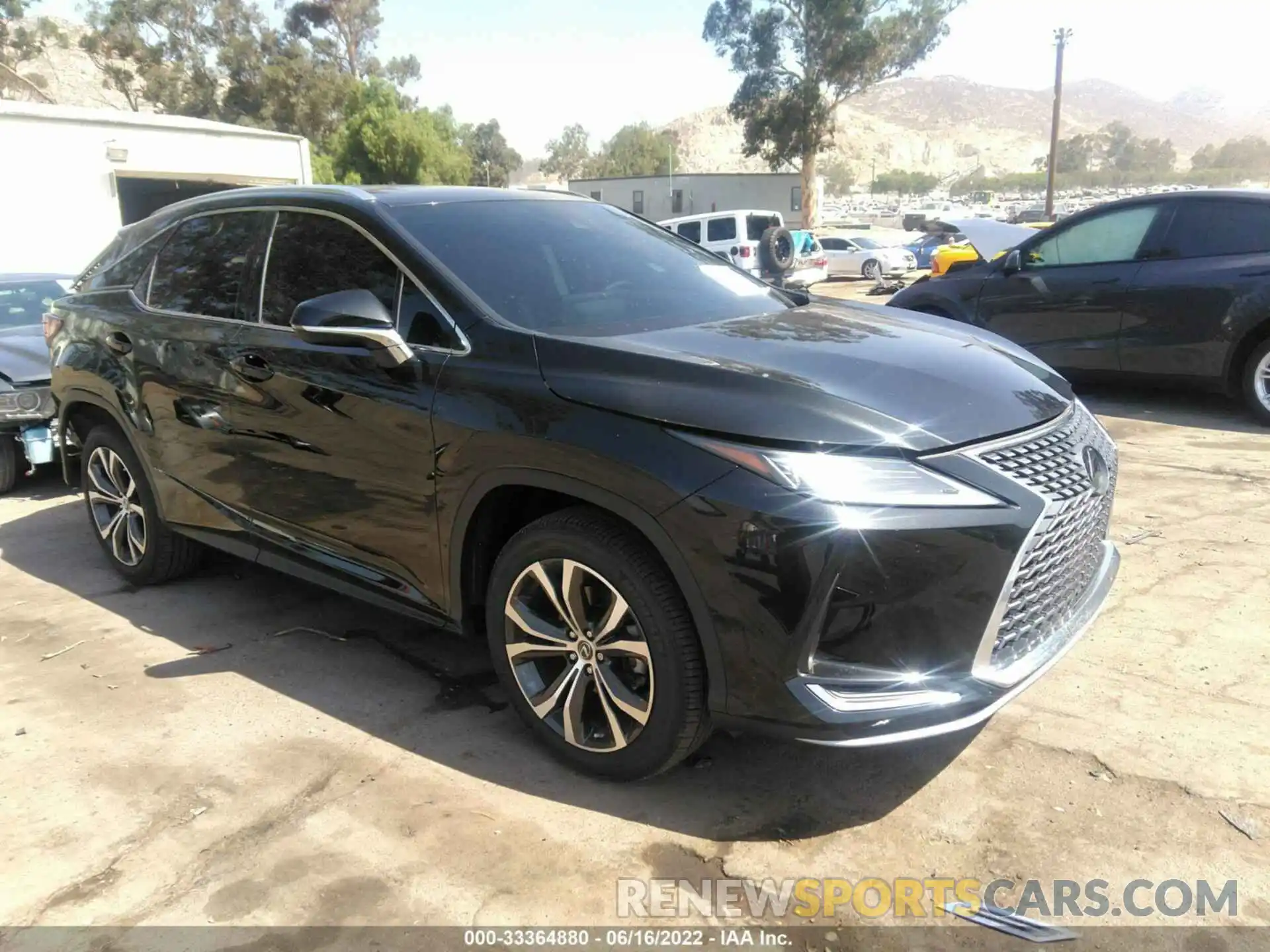 1 Photograph of a damaged car 2T2HZMAA1LC171918 LEXUS RX 2020