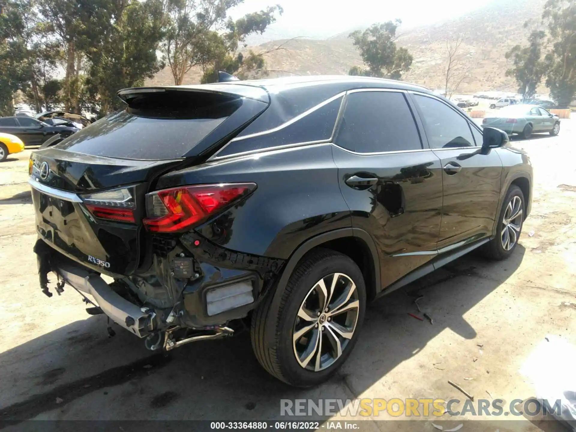 4 Photograph of a damaged car 2T2HZMAA1LC171918 LEXUS RX 2020