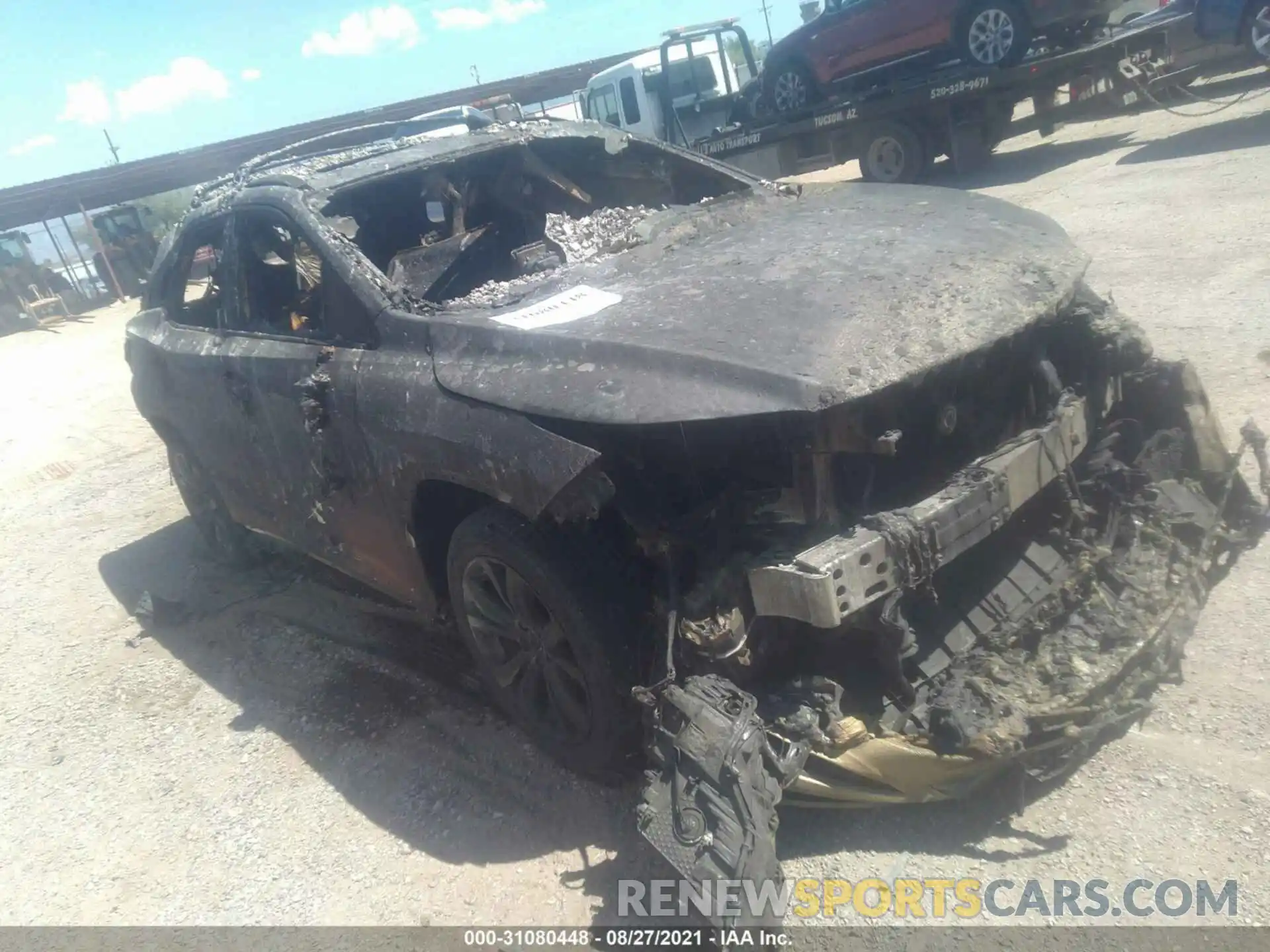 1 Photograph of a damaged car 2T2HZMAA1LC179307 LEXUS RX 2020