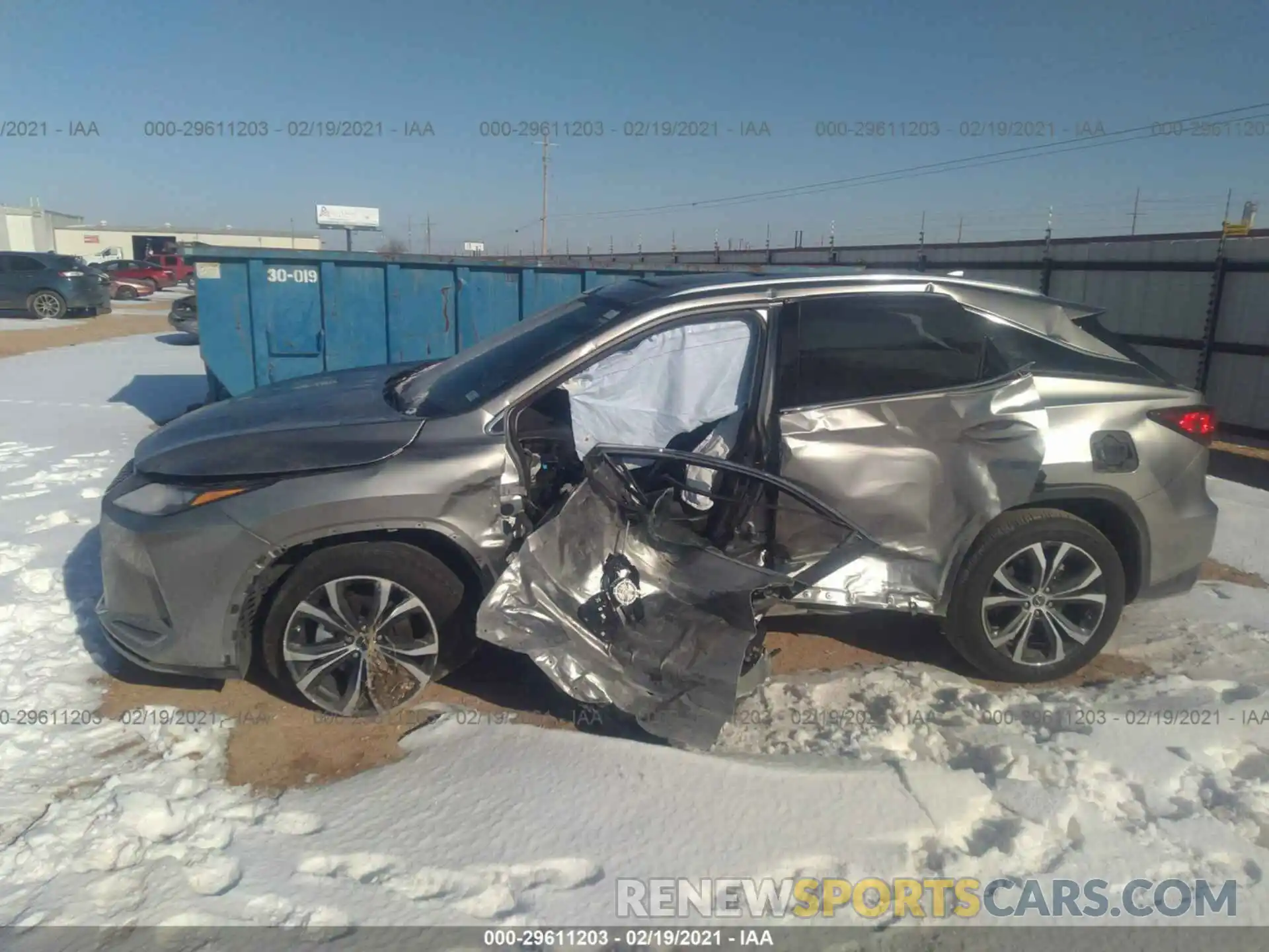 6 Фотография поврежденного автомобиля 2T2HZMAA2LC167800 LEXUS RX 2020