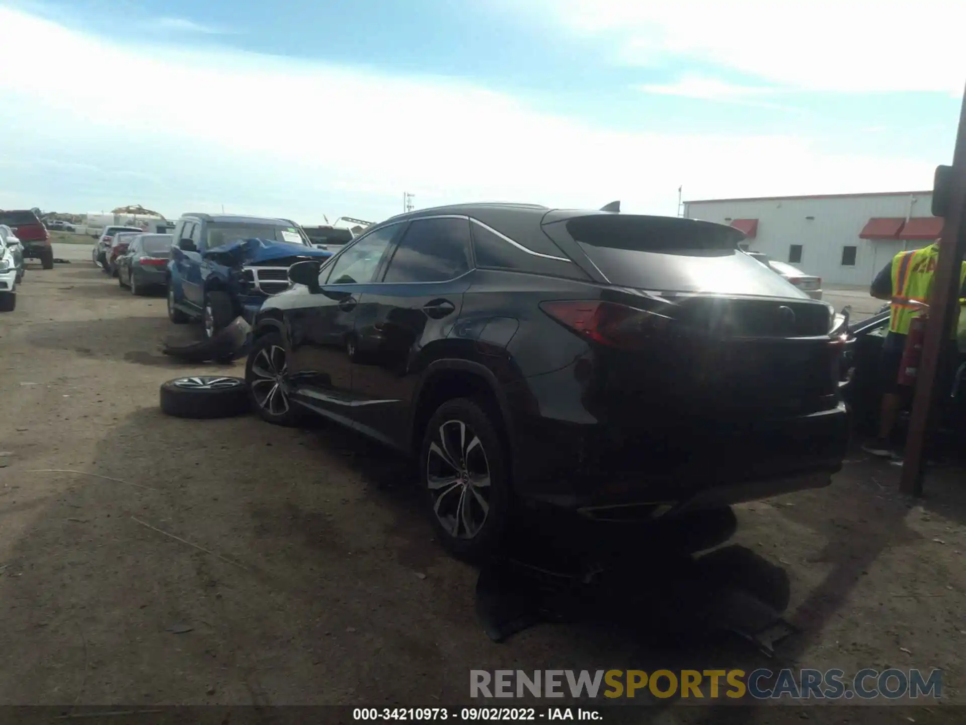 3 Photograph of a damaged car 2T2HZMAA3LC164565 LEXUS RX 2020