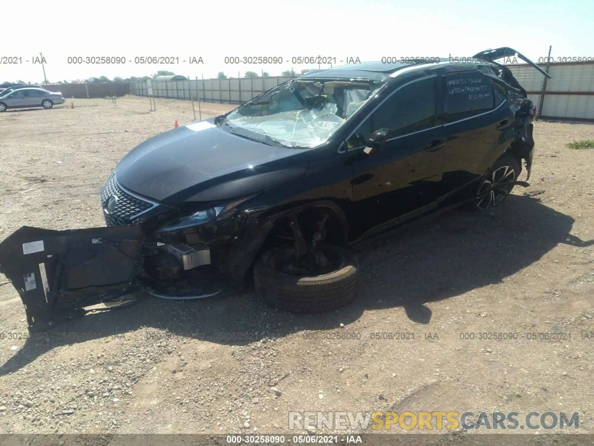 2 Фотография поврежденного автомобиля 2T2HZMAA3LC166106 LEXUS RX 2020
