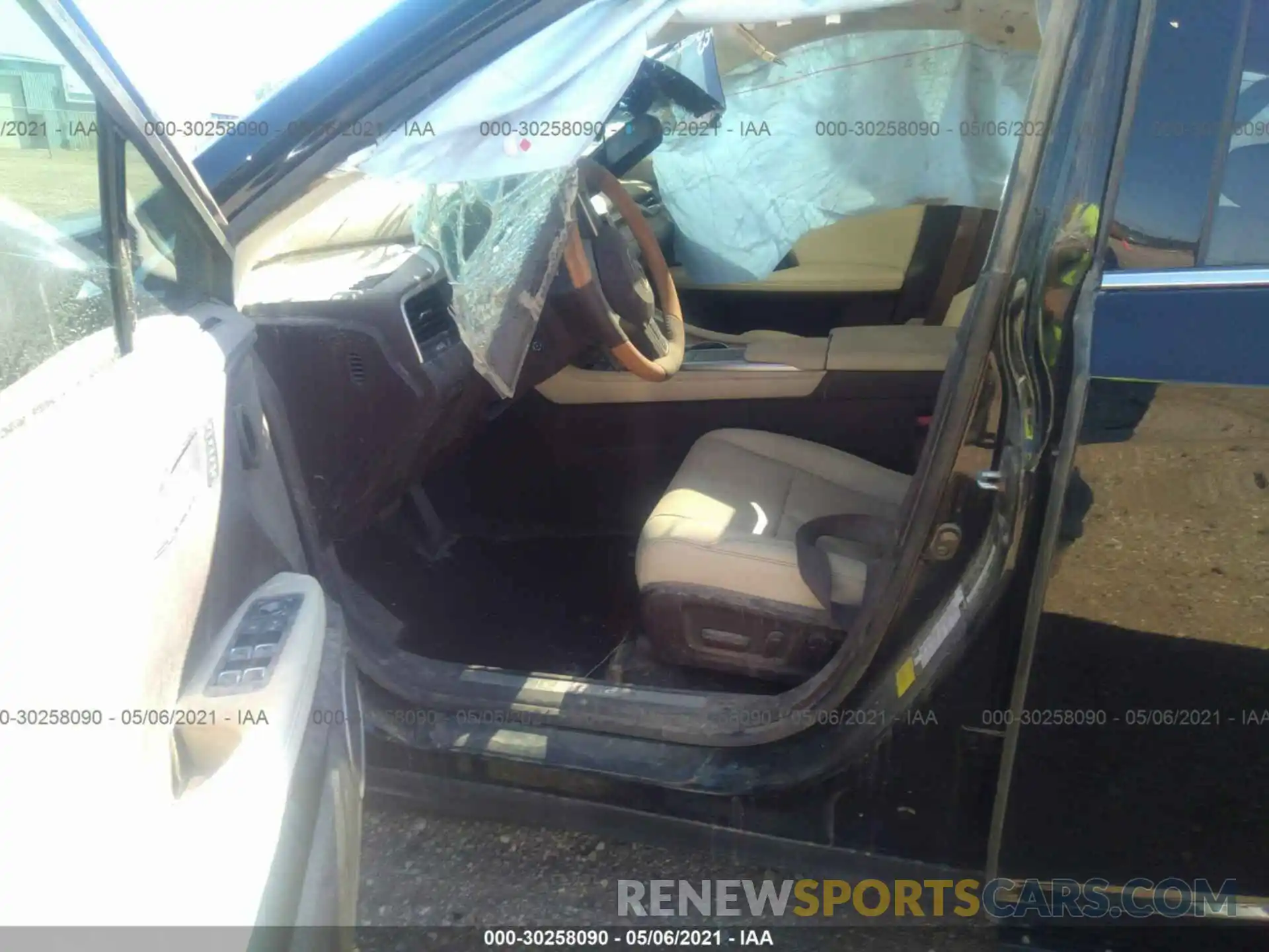 5 Фотография поврежденного автомобиля 2T2HZMAA3LC166106 LEXUS RX 2020