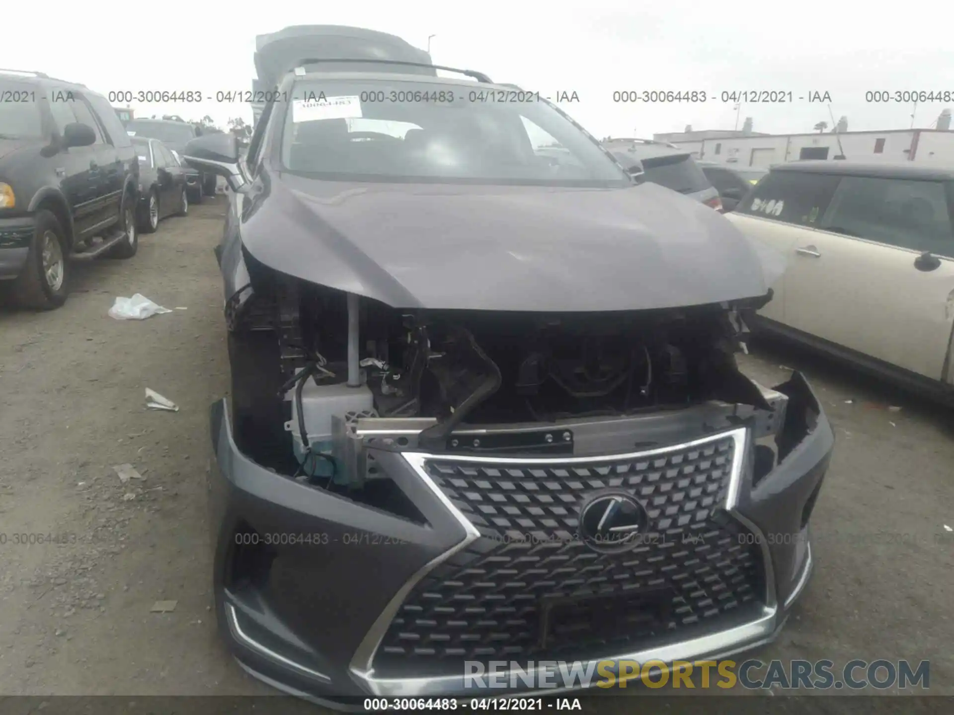 6 Photograph of a damaged car 2T2HZMAA3LC167238 LEXUS RX 2020