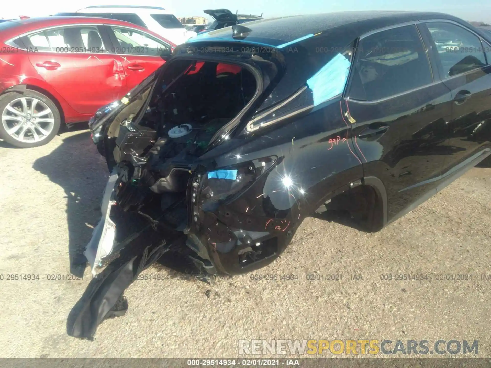 6 Photograph of a damaged car 2T2HZMAA3LC176067 LEXUS RX 2020