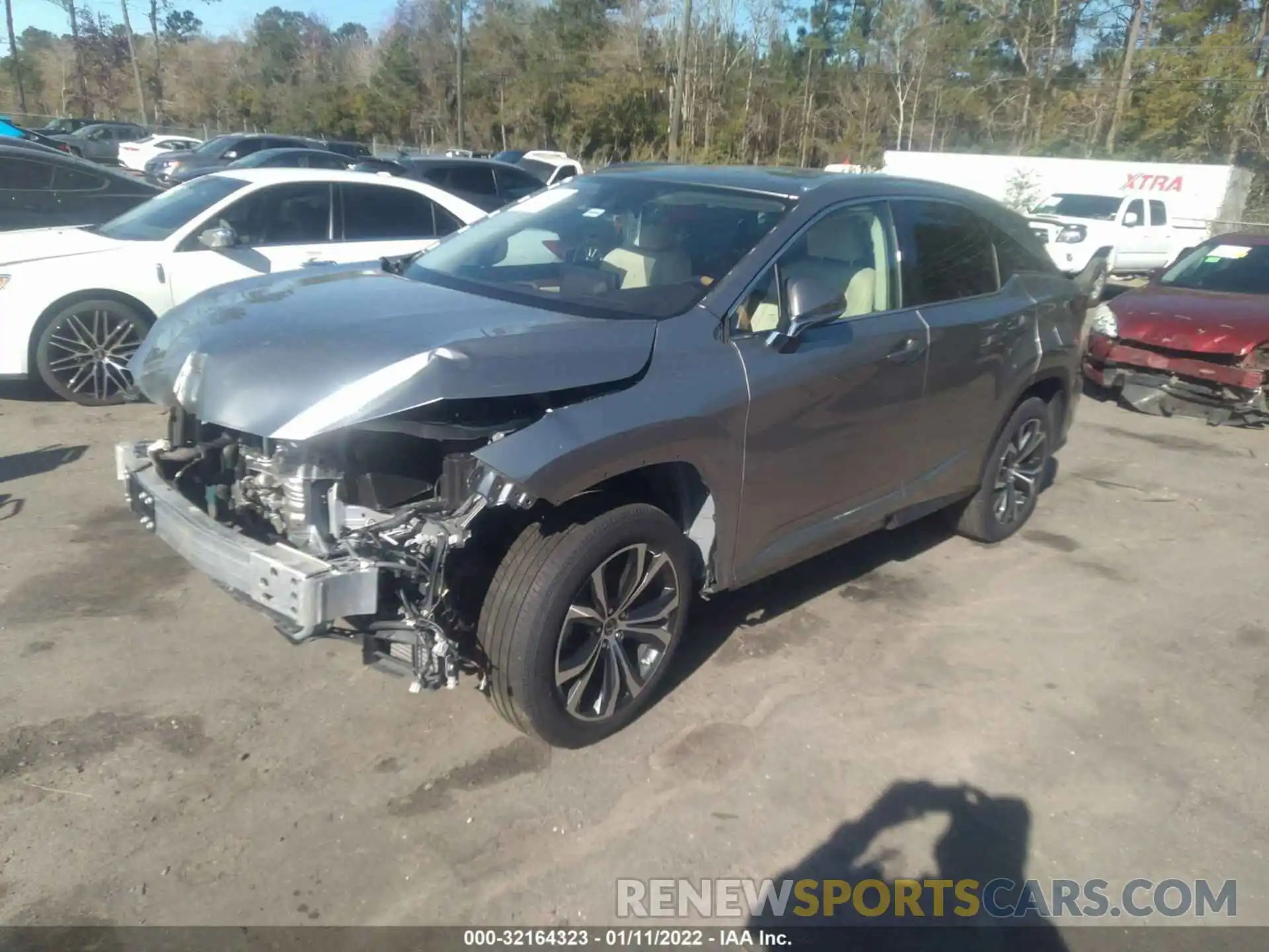 2 Фотография поврежденного автомобиля 2T2HZMAA4LC164123 LEXUS RX 2020