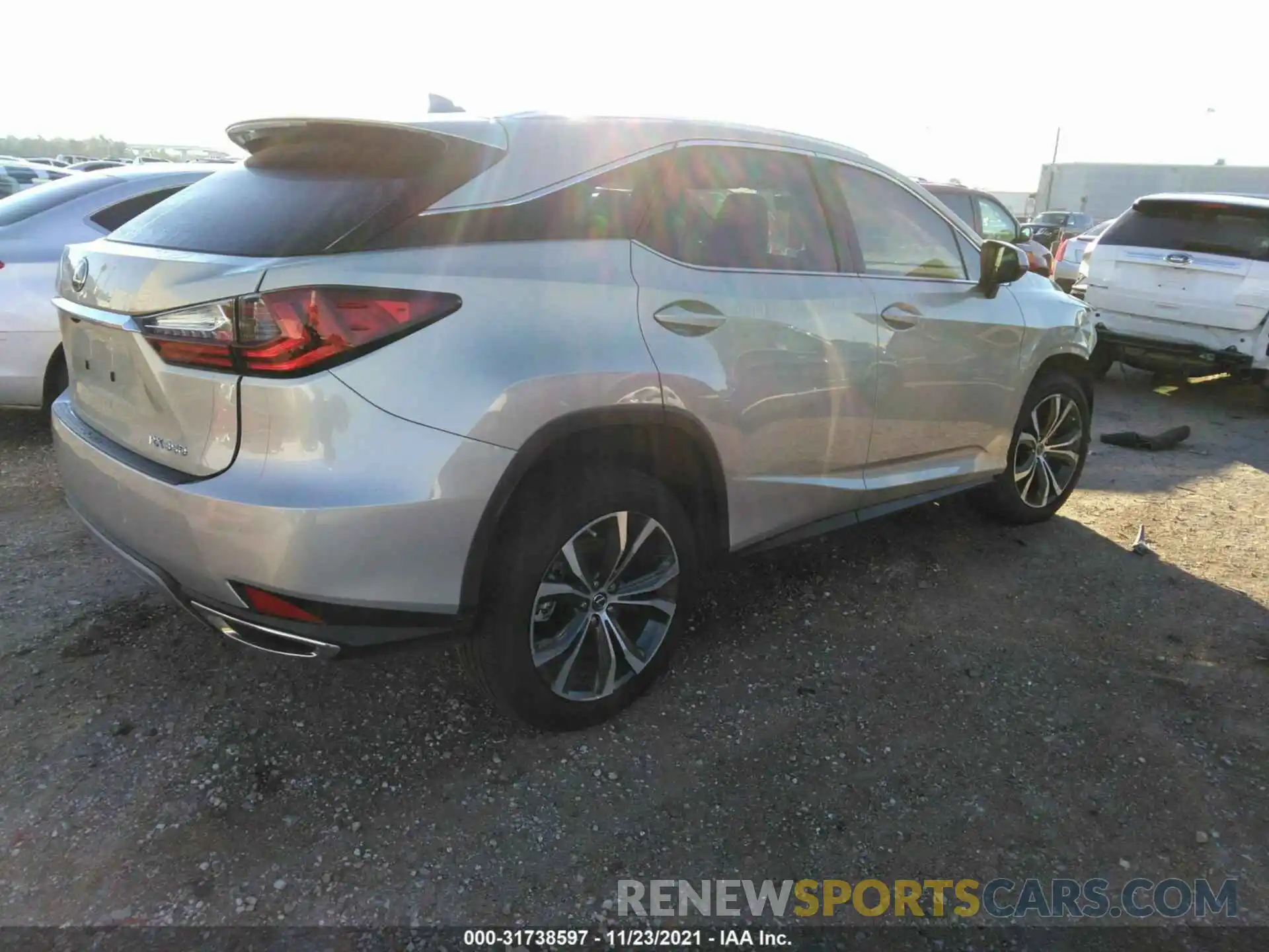 4 Photograph of a damaged car 2T2HZMAA4LC170133 LEXUS RX 2020