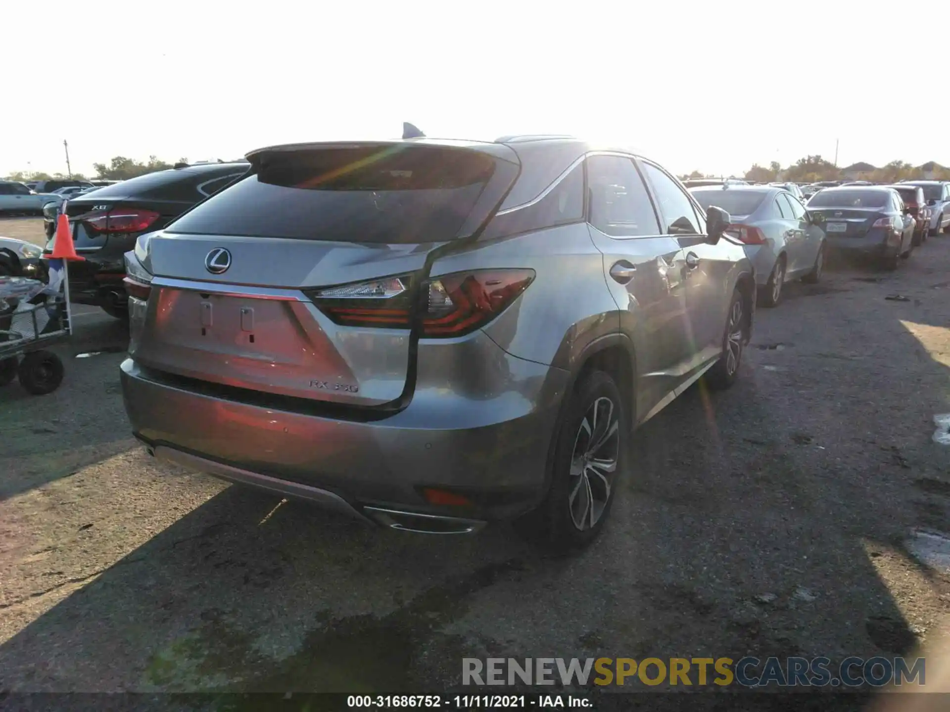 4 Photograph of a damaged car 2T2HZMAA4LC173291 LEXUS RX 2020