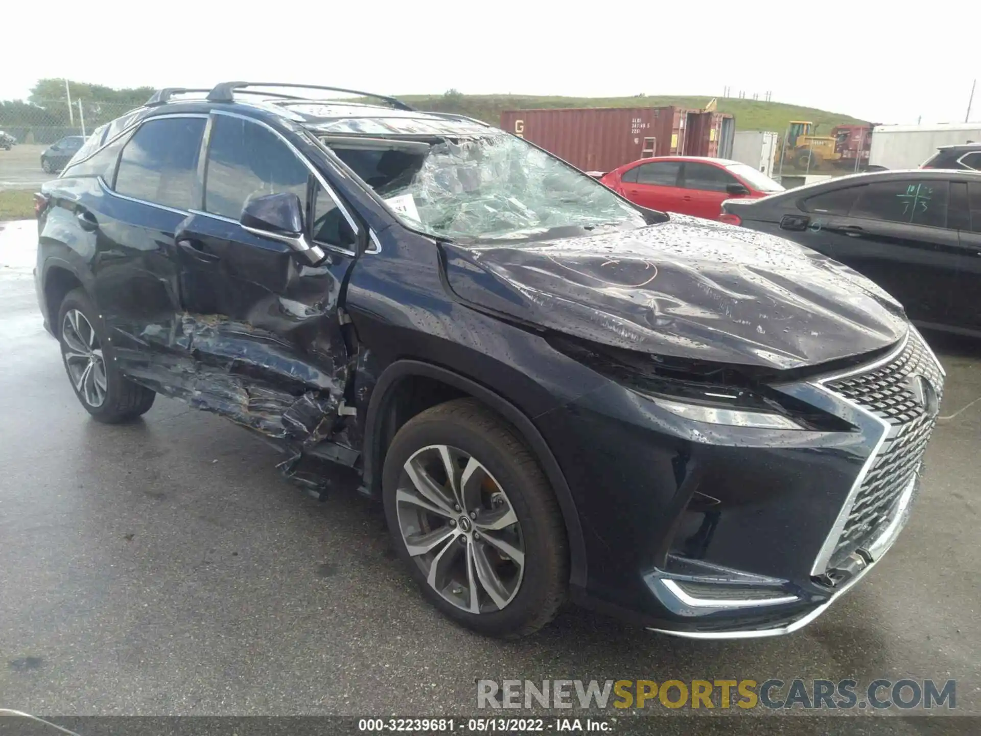 1 Photograph of a damaged car 2T2HZMAA5LC154619 LEXUS RX 2020