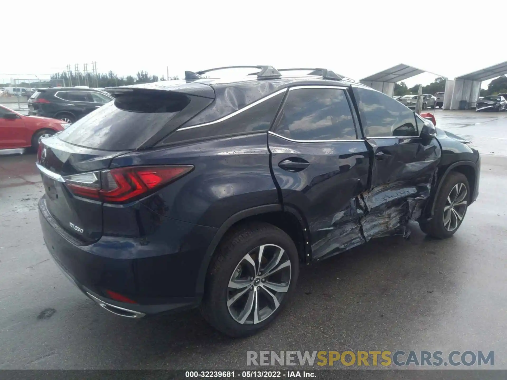 4 Фотография поврежденного автомобиля 2T2HZMAA5LC154619 LEXUS RX 2020