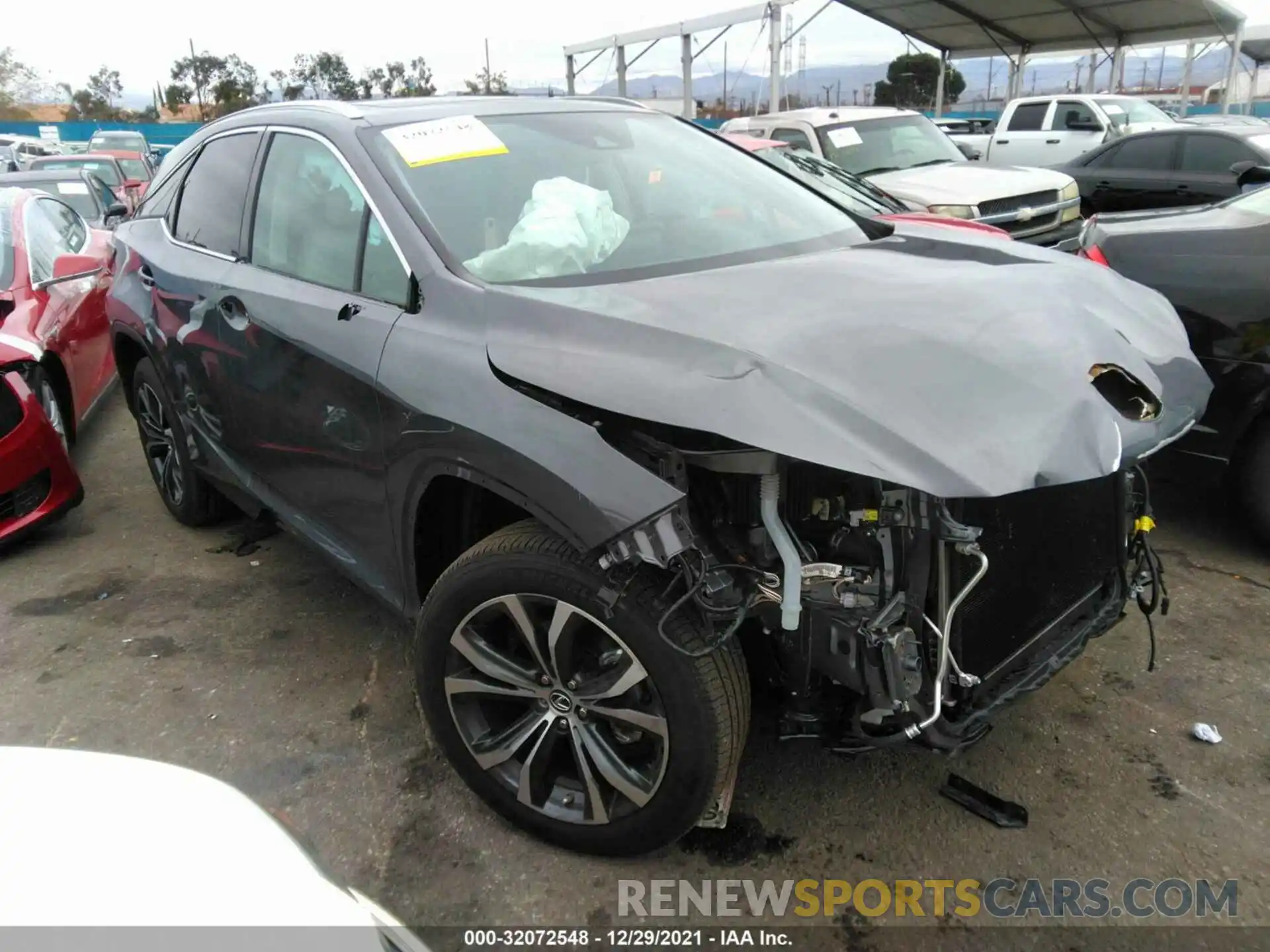 1 Photograph of a damaged car 2T2HZMAA5LC167953 LEXUS RX 2020