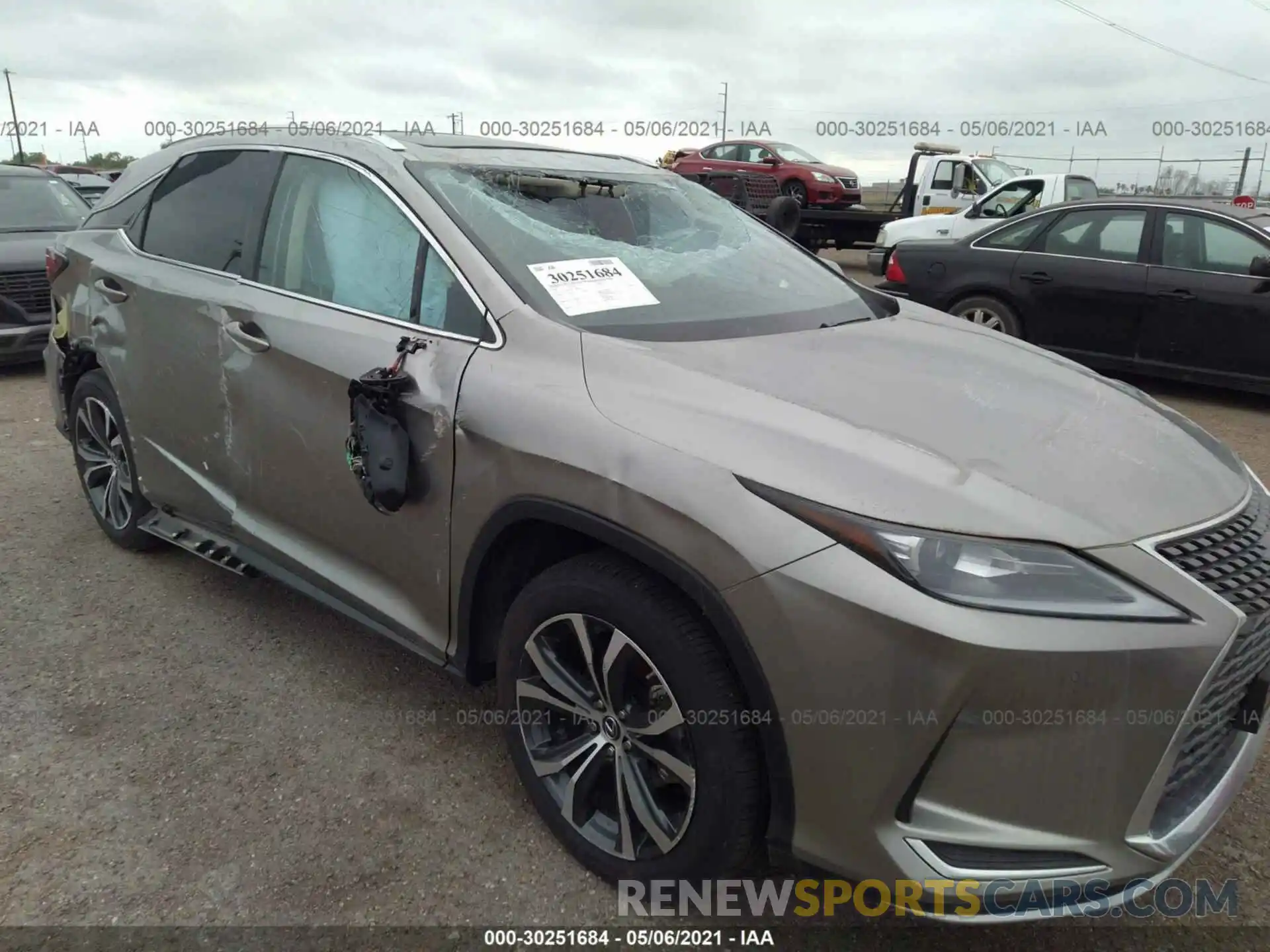 6 Фотография поврежденного автомобиля 2T2HZMAA5LC170769 LEXUS RX 2020