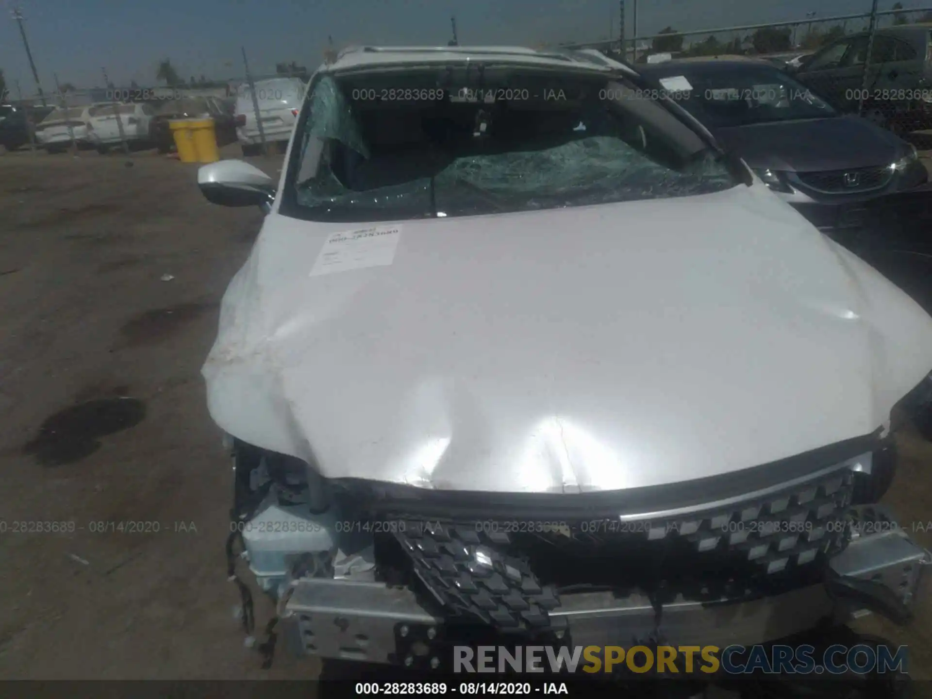 6 Photograph of a damaged car 2T2HZMAA5LC172411 LEXUS RX 2020