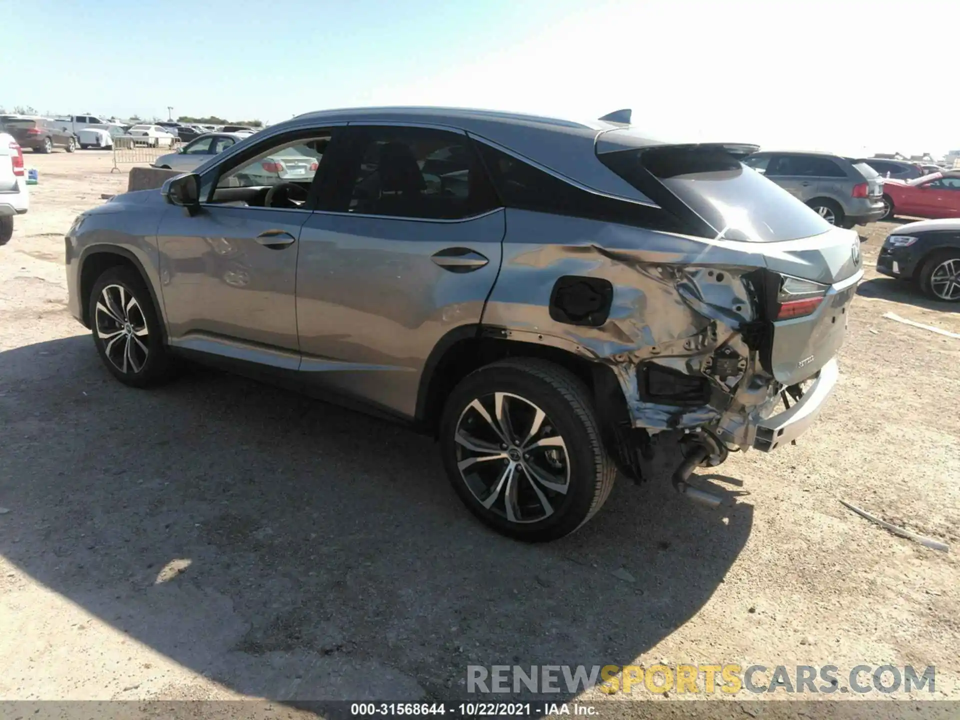 3 Photograph of a damaged car 2T2HZMAA5LC176877 LEXUS RX 2020