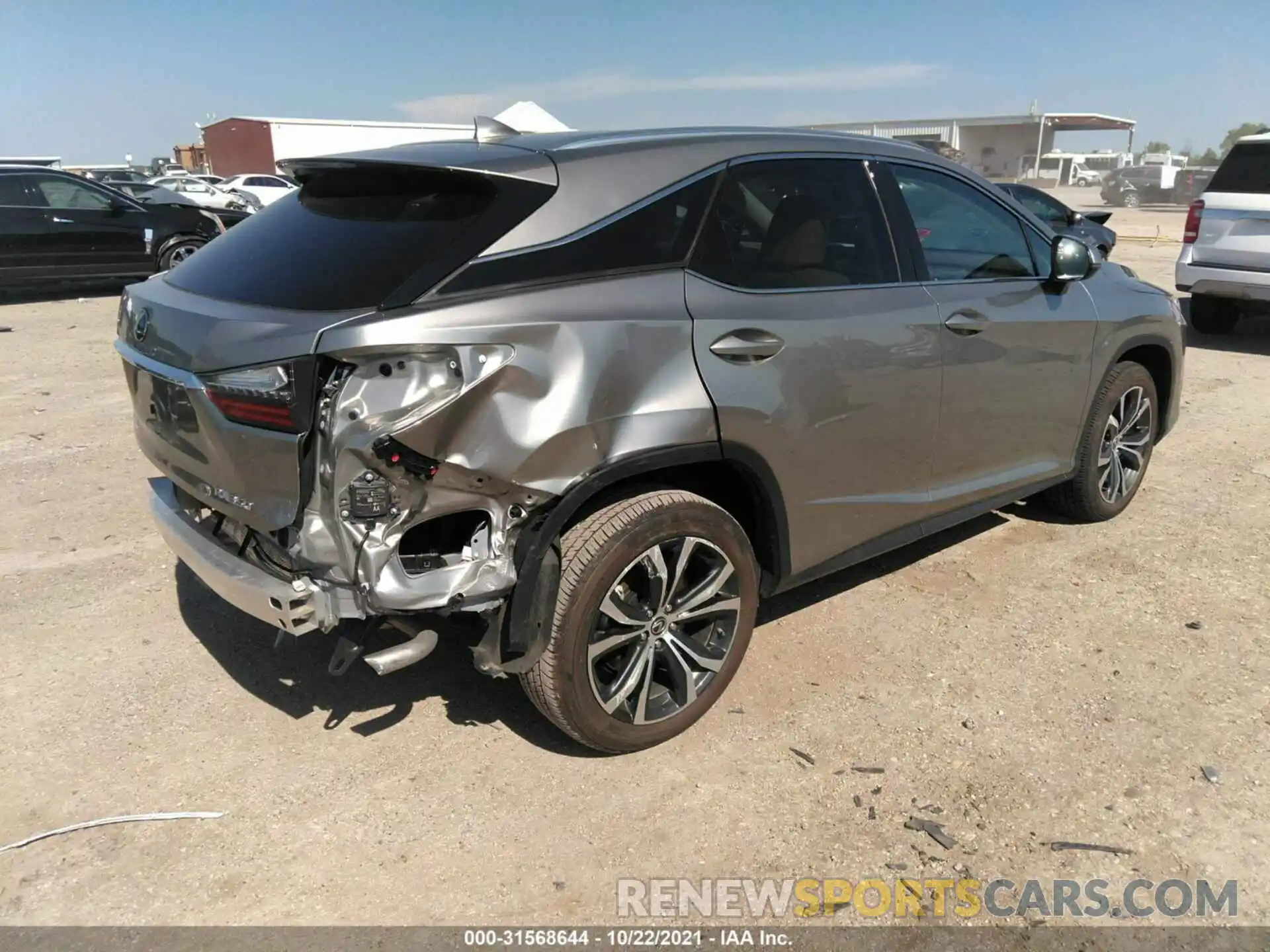 4 Photograph of a damaged car 2T2HZMAA5LC176877 LEXUS RX 2020