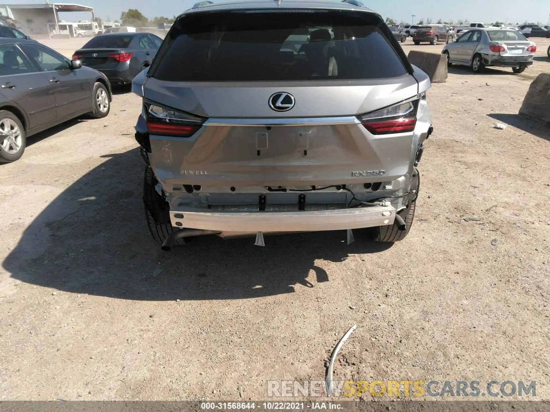 6 Photograph of a damaged car 2T2HZMAA5LC176877 LEXUS RX 2020