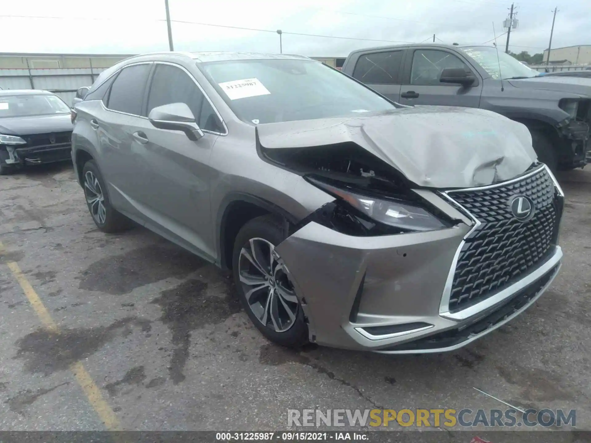 1 Photograph of a damaged car 2T2HZMAA5LC179505 LEXUS RX 2020