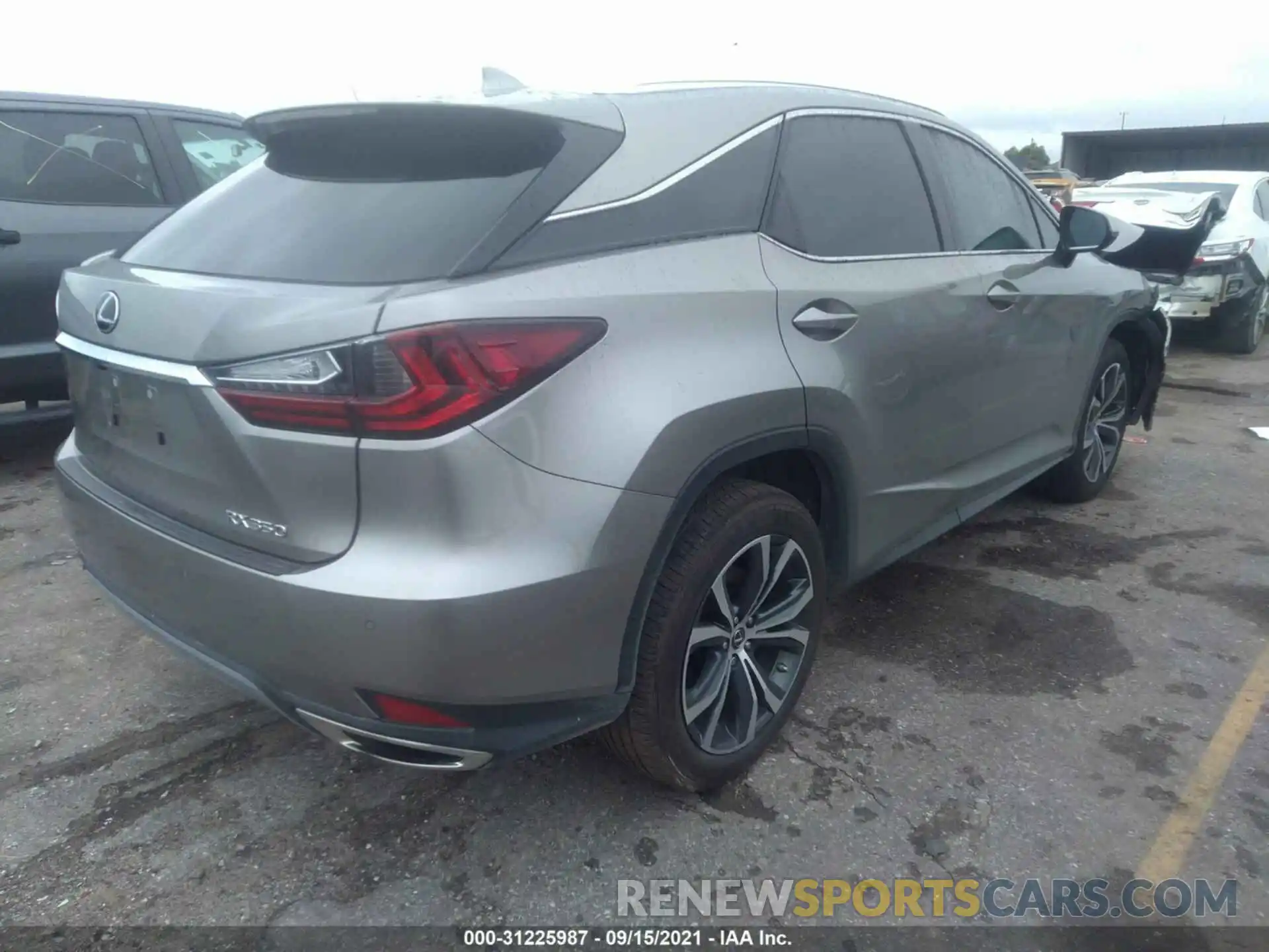 4 Фотография поврежденного автомобиля 2T2HZMAA5LC179505 LEXUS RX 2020