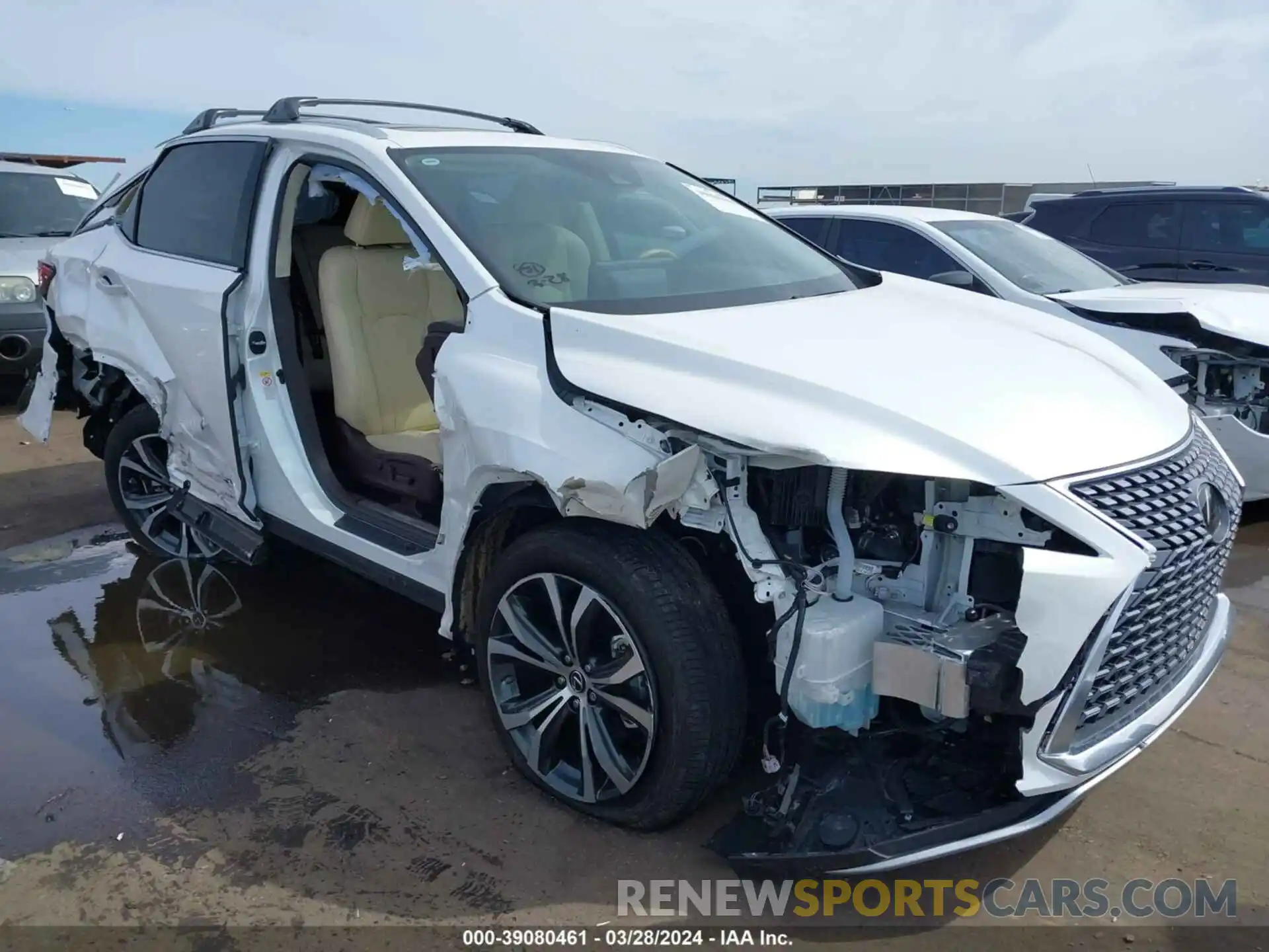 1 Photograph of a damaged car 2T2HZMAA6LC156959 LEXUS RX 2020