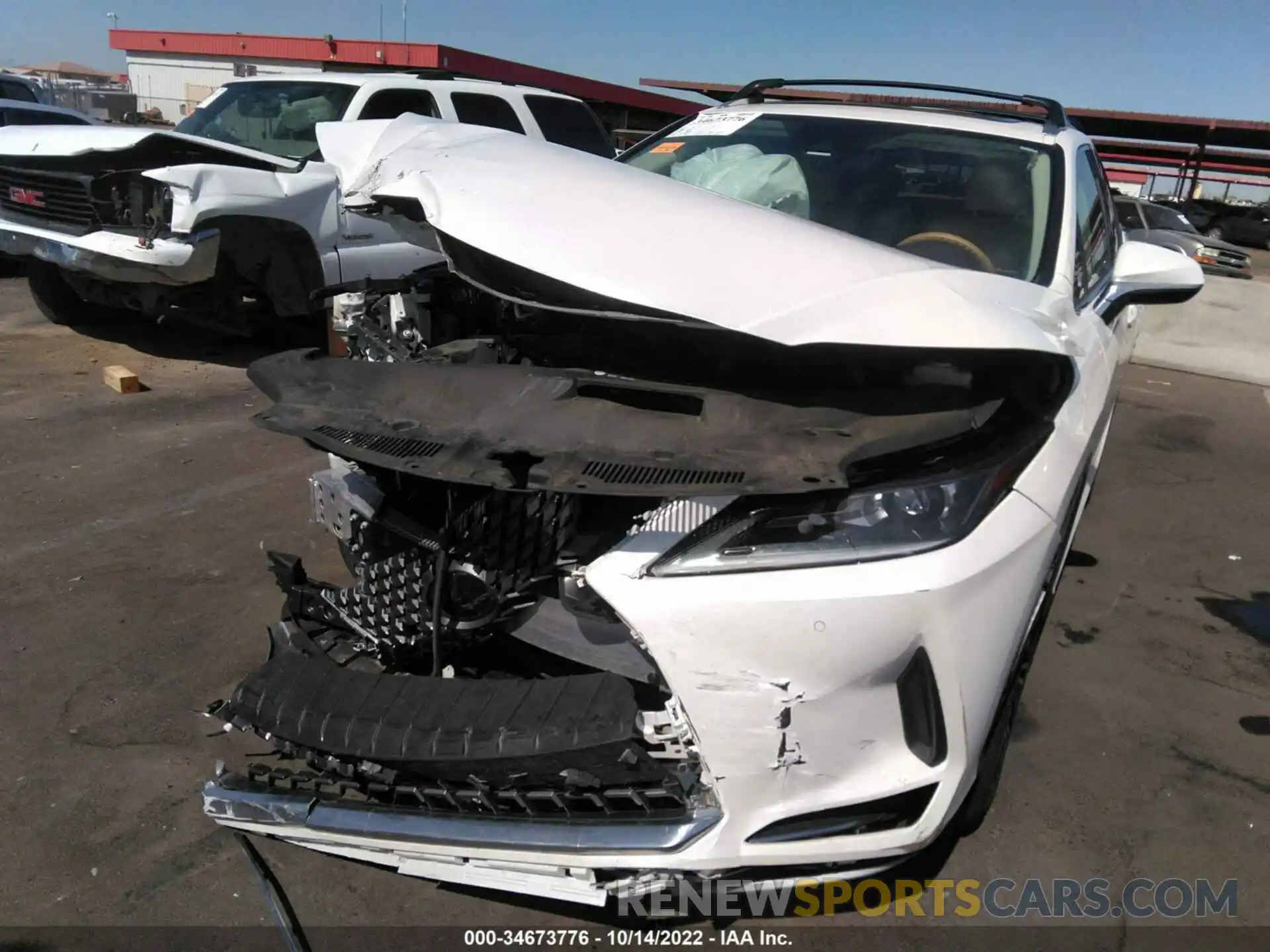 6 Фотография поврежденного автомобиля 2T2HZMAA6LC157724 LEXUS RX 2020