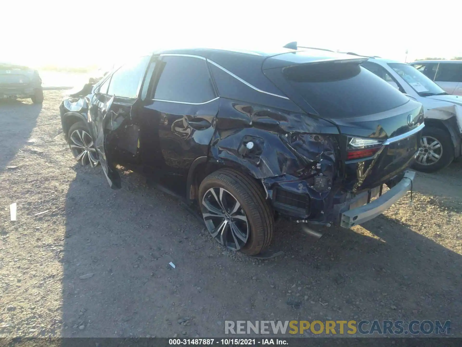 3 Photograph of a damaged car 2T2HZMAA6LC158291 LEXUS RX 2020