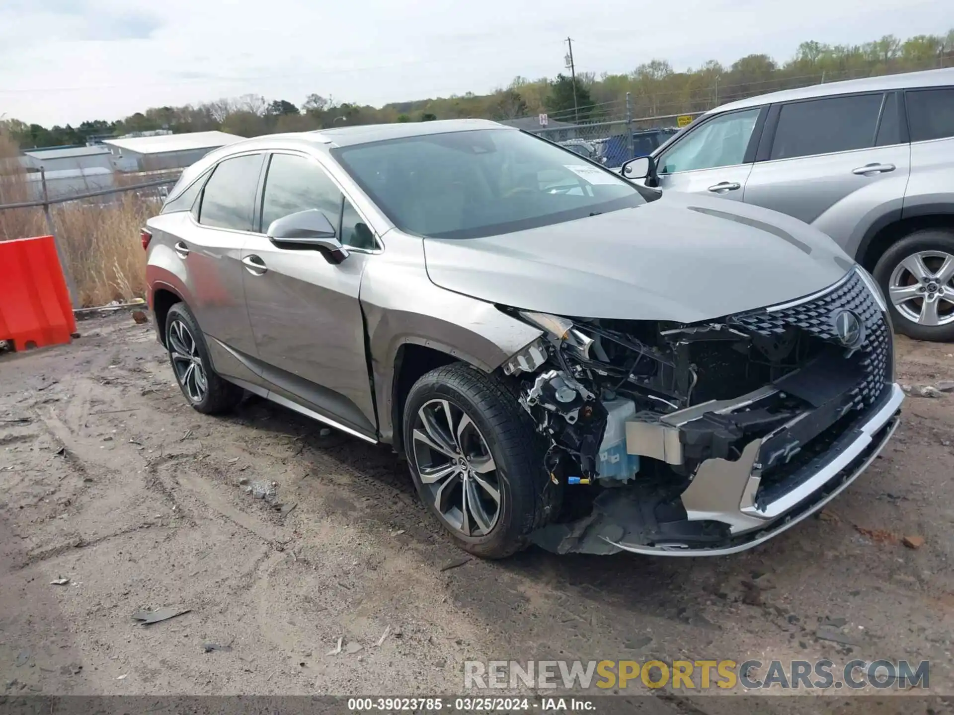 1 Photograph of a damaged car 2T2HZMAA6LC161658 LEXUS RX 2020