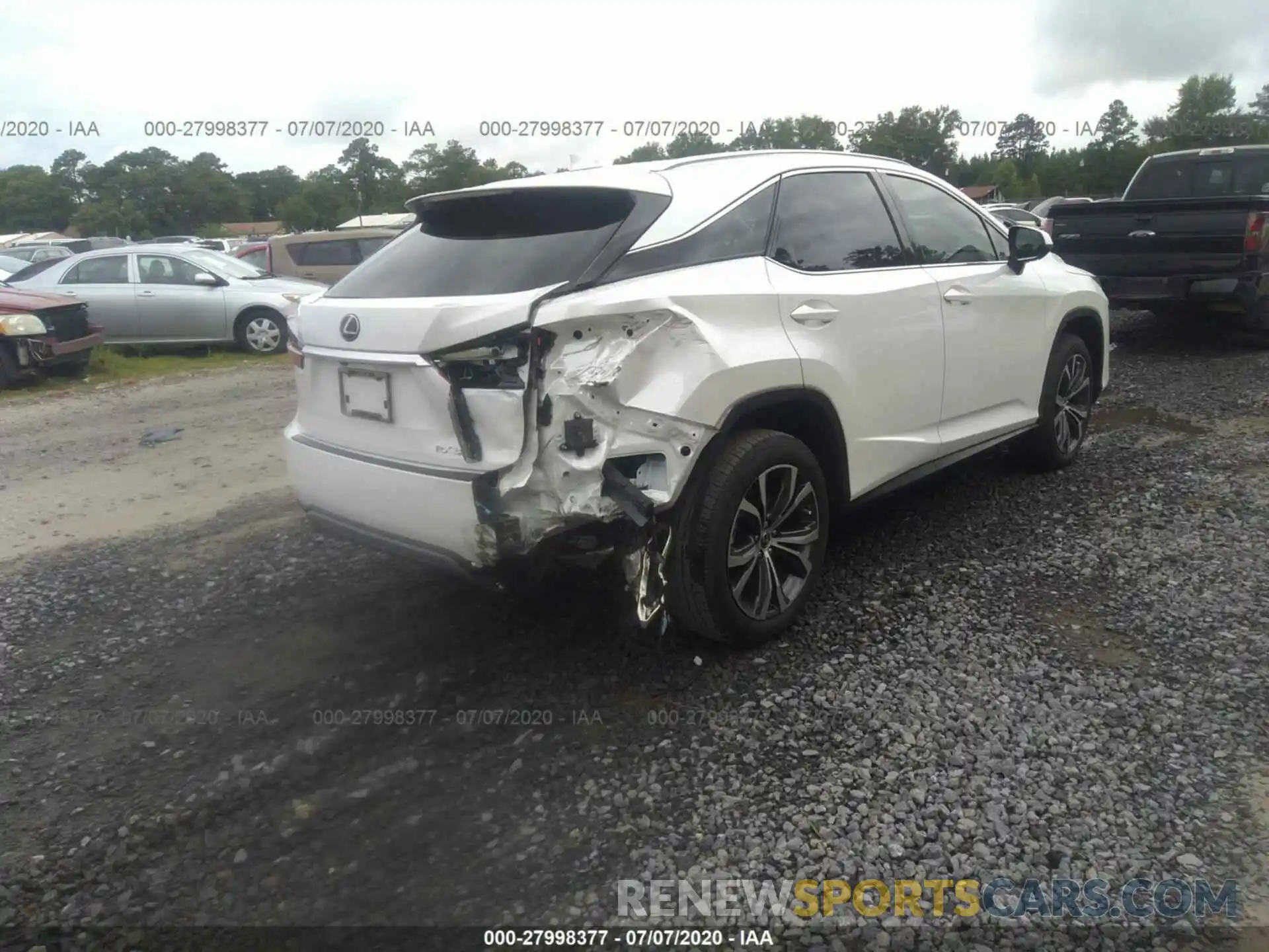 4 Photograph of a damaged car 2T2HZMAA6LC162129 LEXUS RX 2020