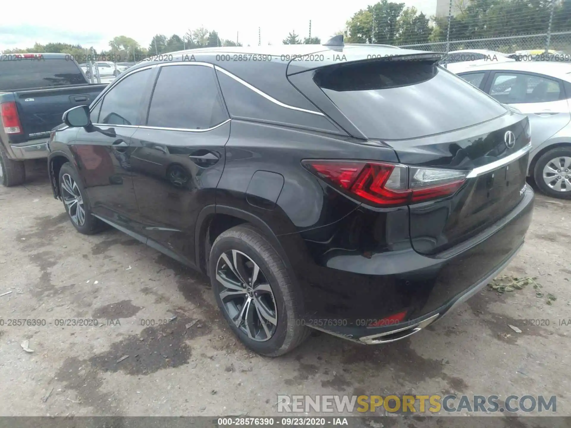 3 Photograph of a damaged car 2T2HZMAA6LC173681 LEXUS RX 2020