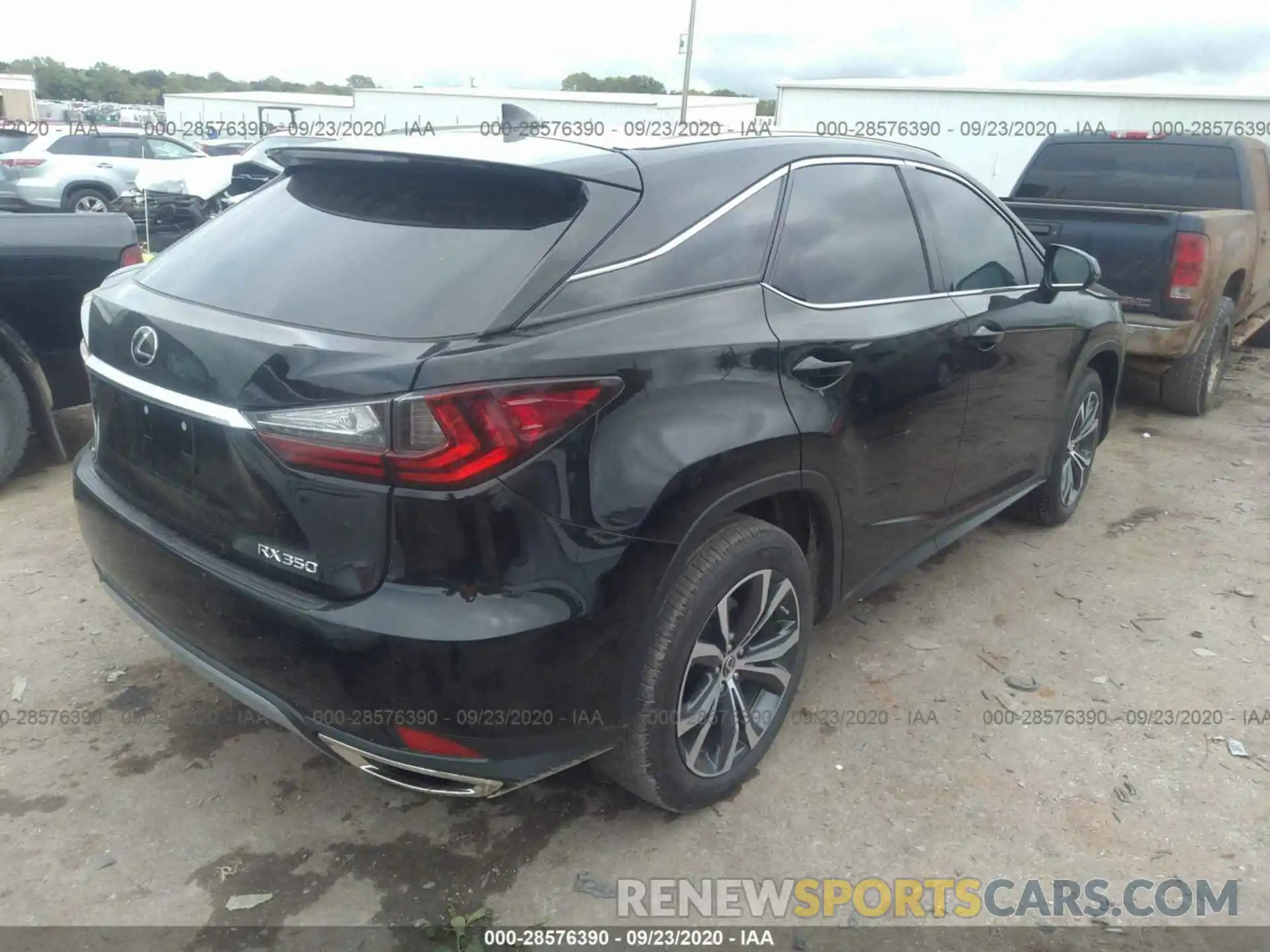 4 Photograph of a damaged car 2T2HZMAA6LC173681 LEXUS RX 2020