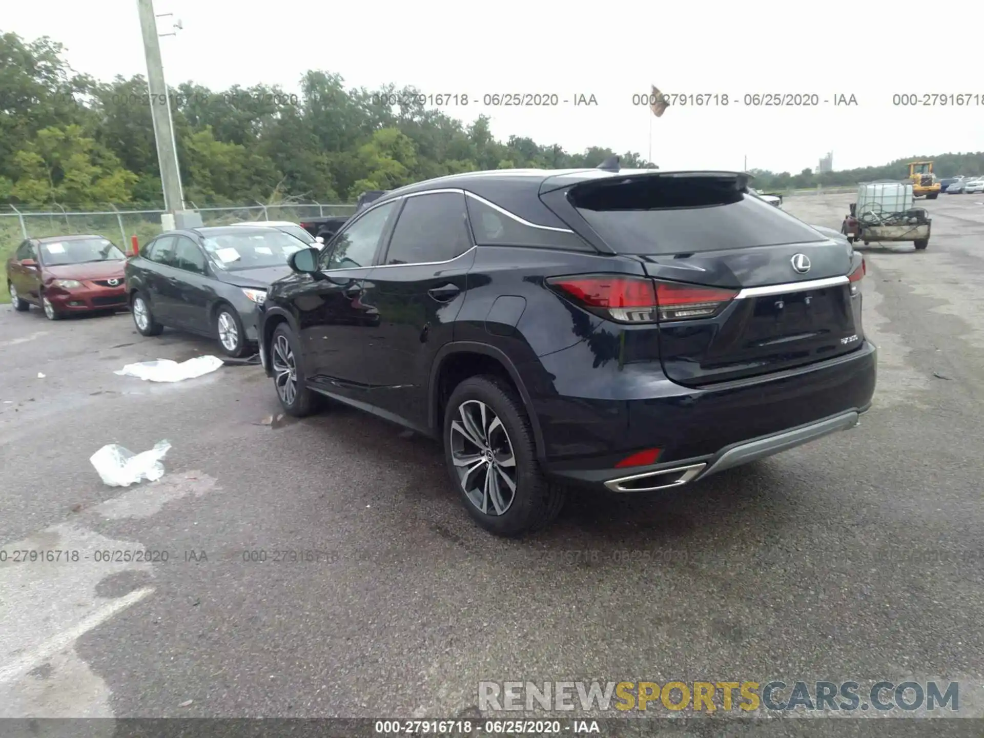 3 Photograph of a damaged car 2T2HZMAA7LC153777 LEXUS RX 2020