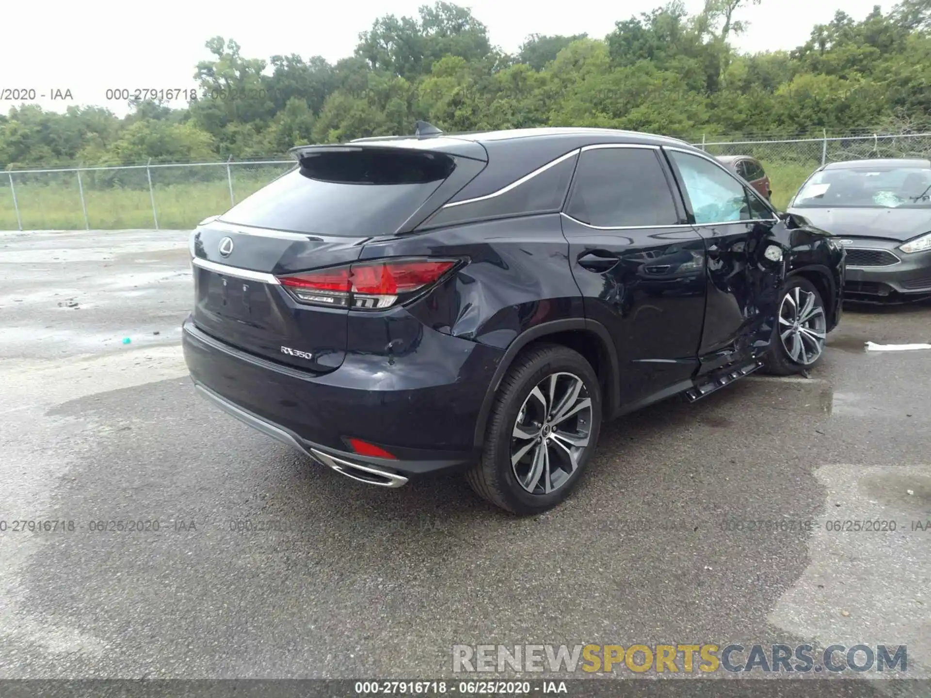 4 Photograph of a damaged car 2T2HZMAA7LC153777 LEXUS RX 2020