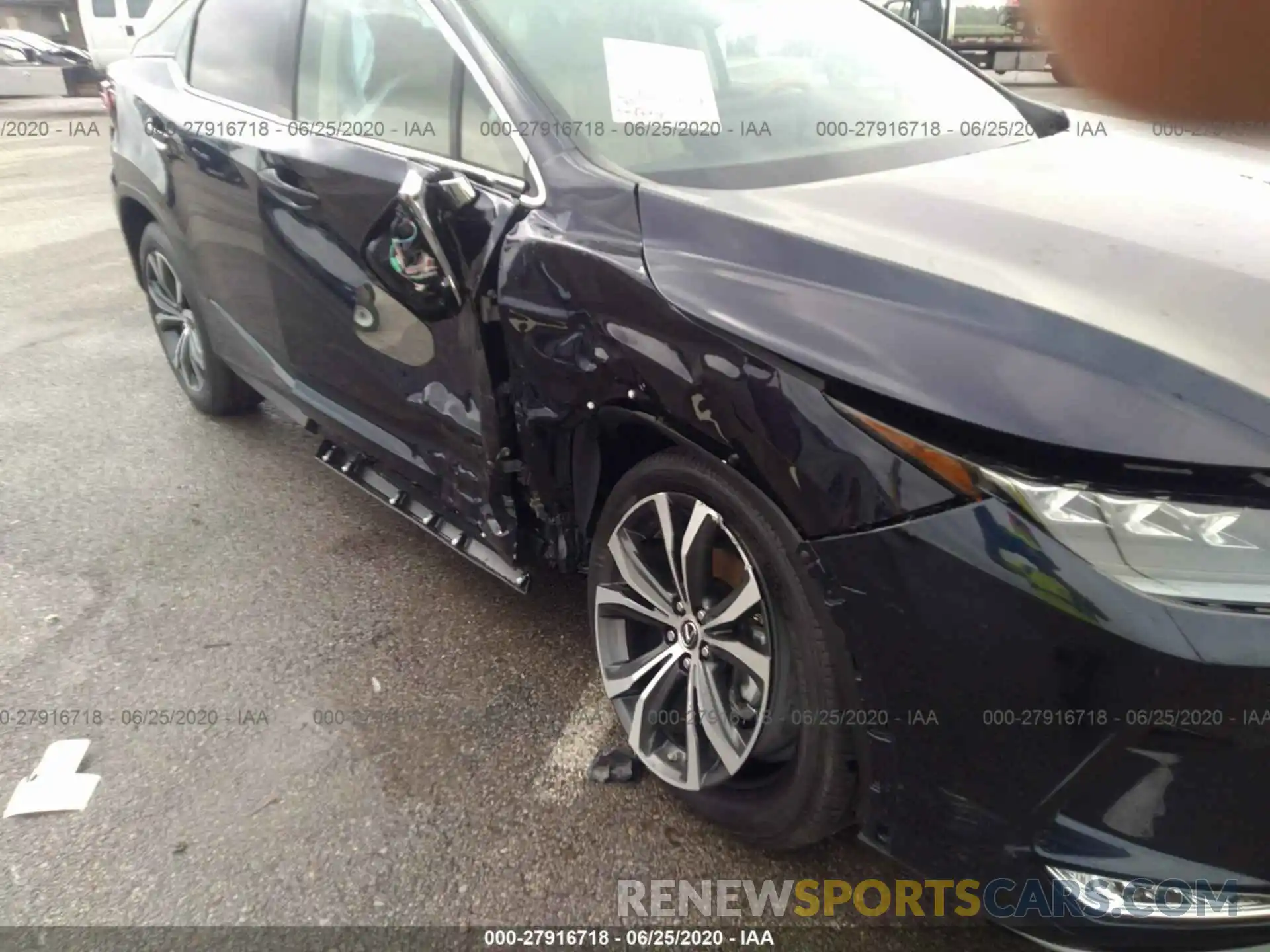 6 Photograph of a damaged car 2T2HZMAA7LC153777 LEXUS RX 2020