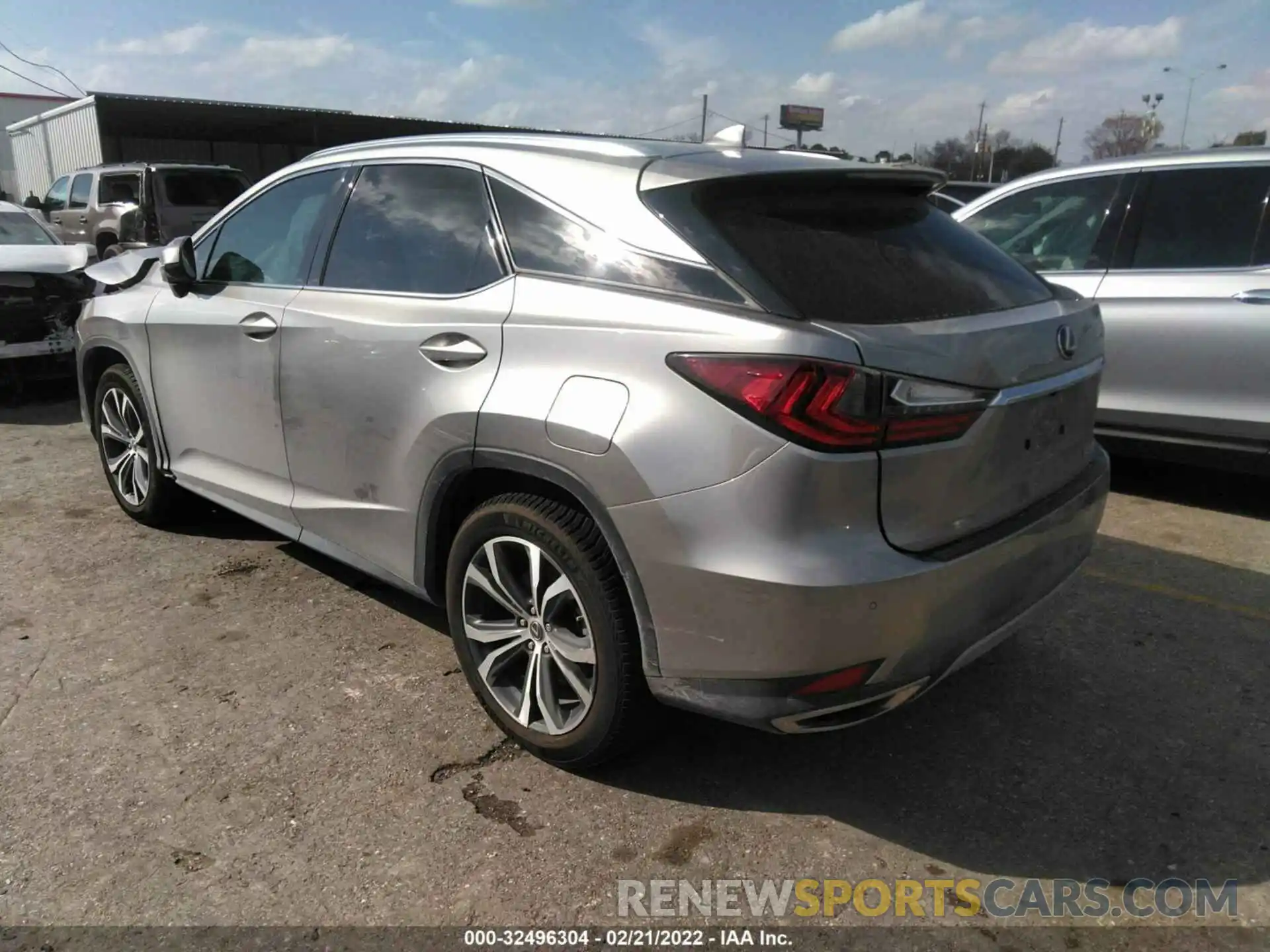 3 Фотография поврежденного автомобиля 2T2HZMAA7LC158123 LEXUS RX 2020