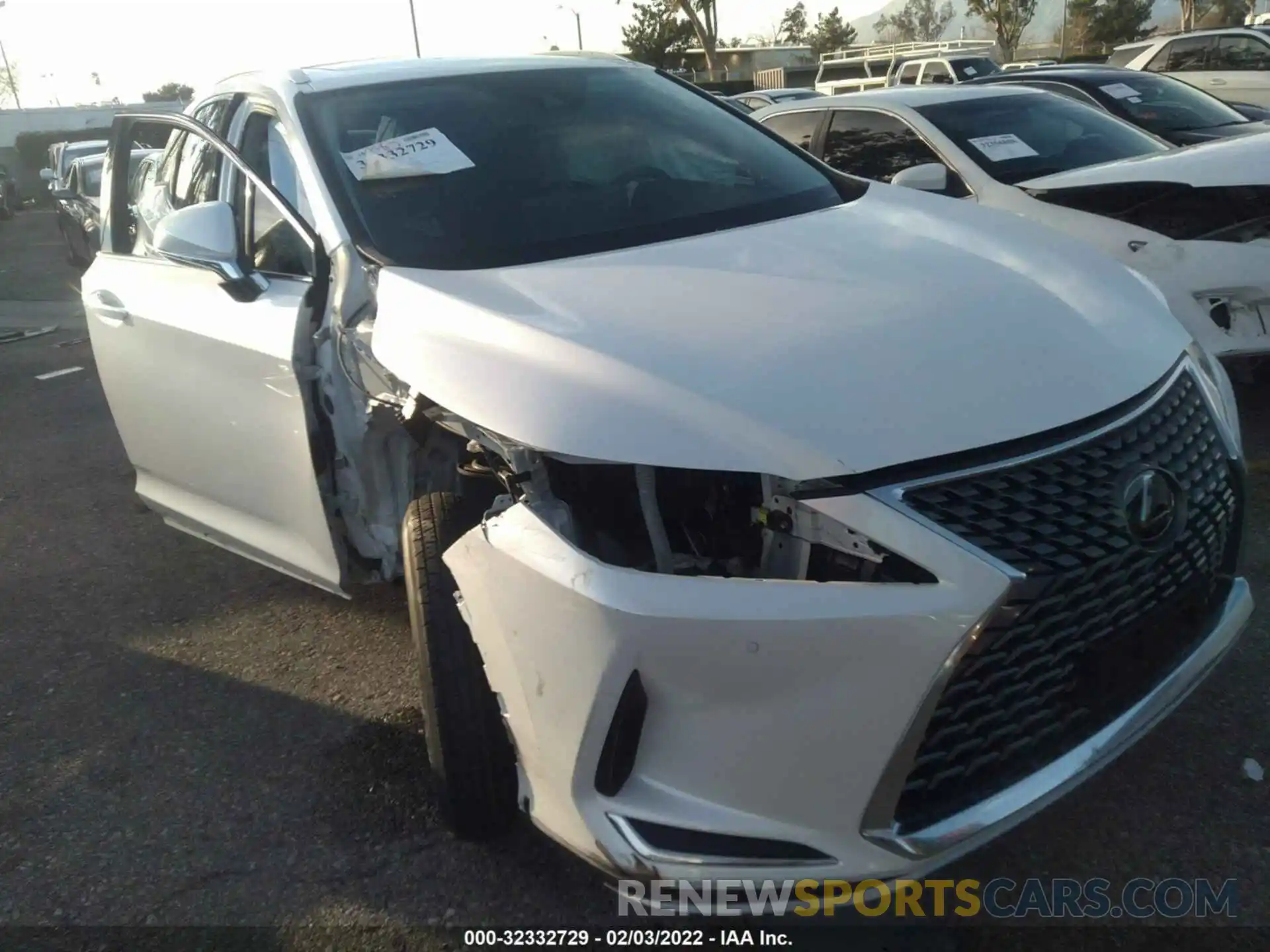 6 Photograph of a damaged car 2T2HZMAA7LC158848 LEXUS RX 2020