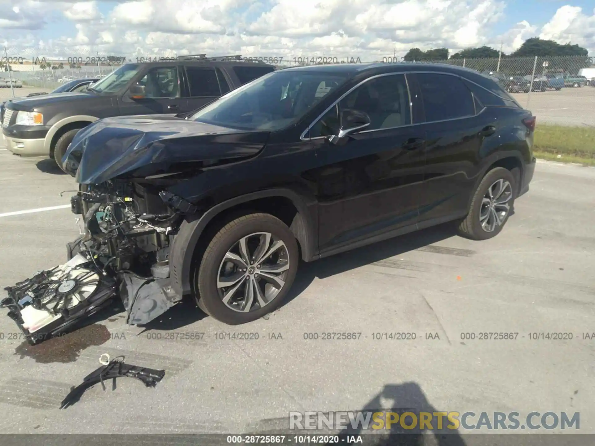 2 Фотография поврежденного автомобиля 2T2HZMAA7LC173253 LEXUS RX 2020