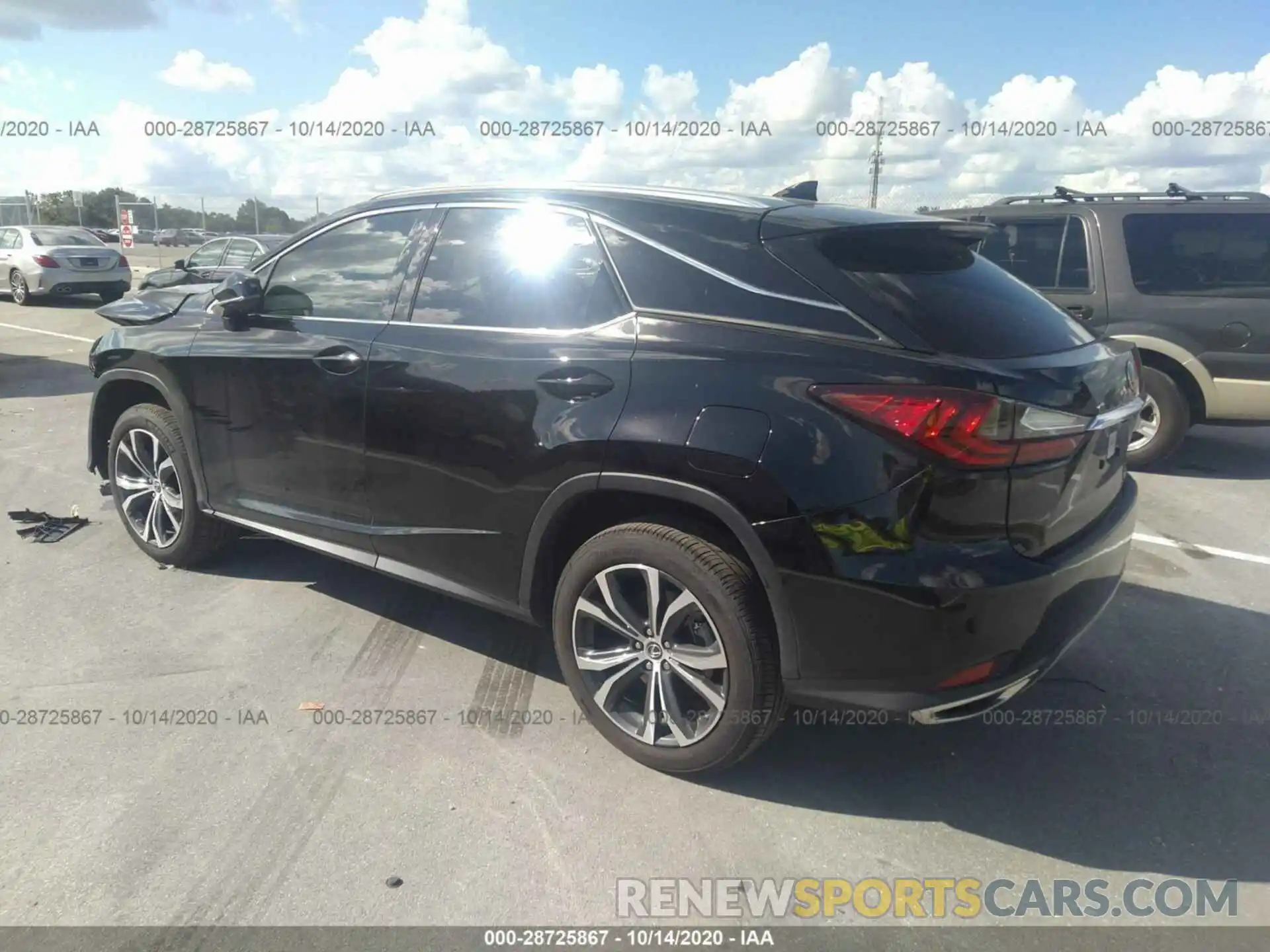 3 Фотография поврежденного автомобиля 2T2HZMAA7LC173253 LEXUS RX 2020