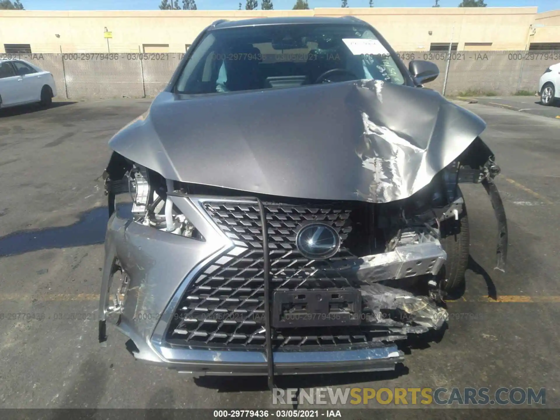 6 Photograph of a damaged car 2T2HZMAA7LC175715 LEXUS RX 2020