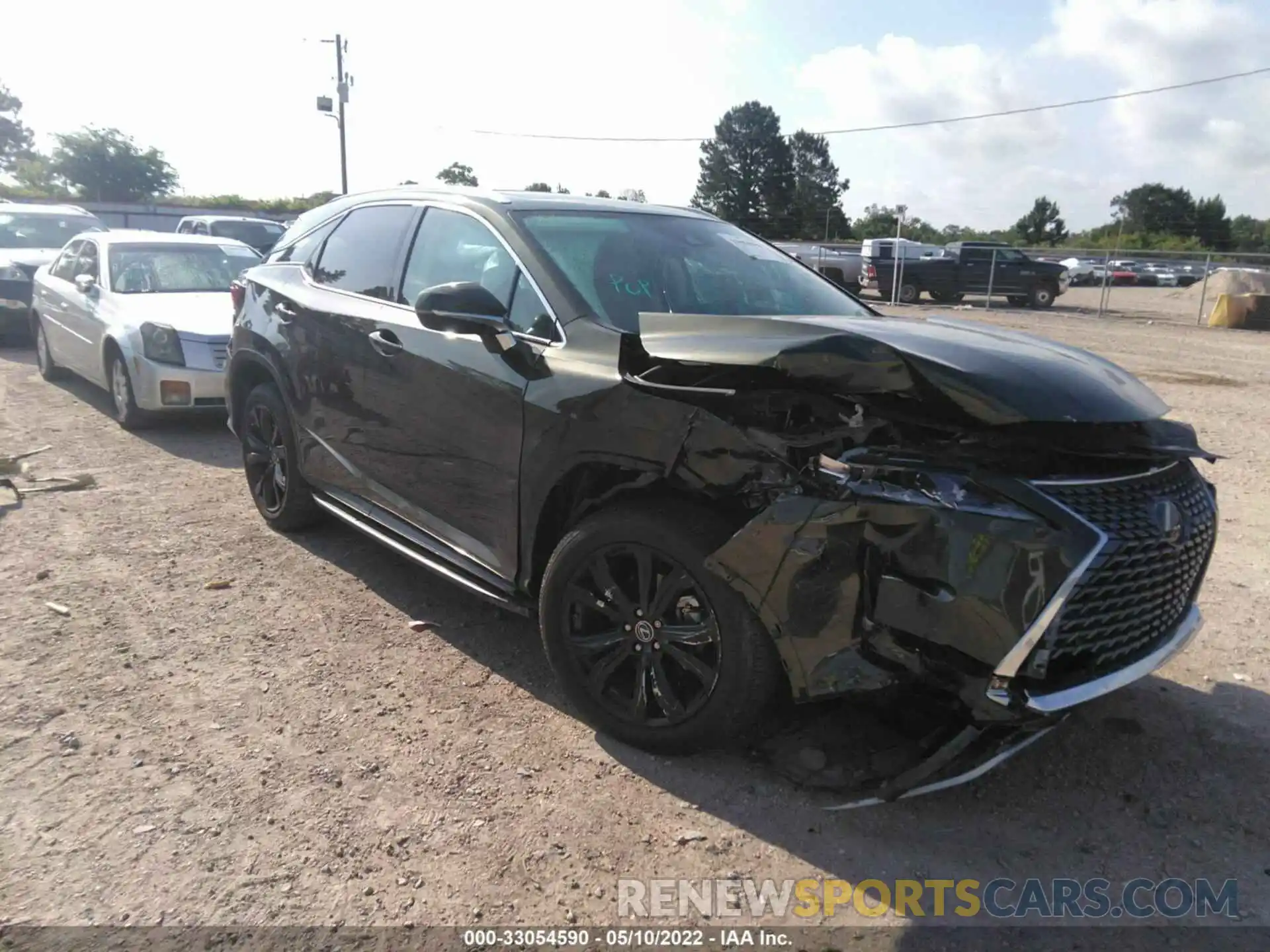 1 Photograph of a damaged car 2T2HZMAA8LC161130 LEXUS RX 2020