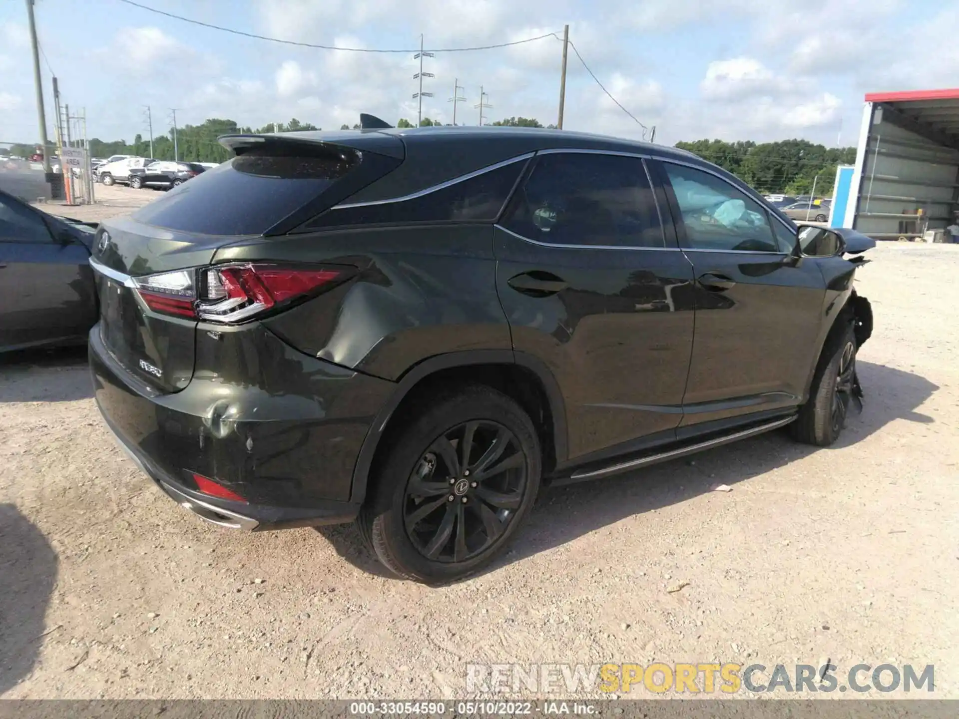 4 Photograph of a damaged car 2T2HZMAA8LC161130 LEXUS RX 2020