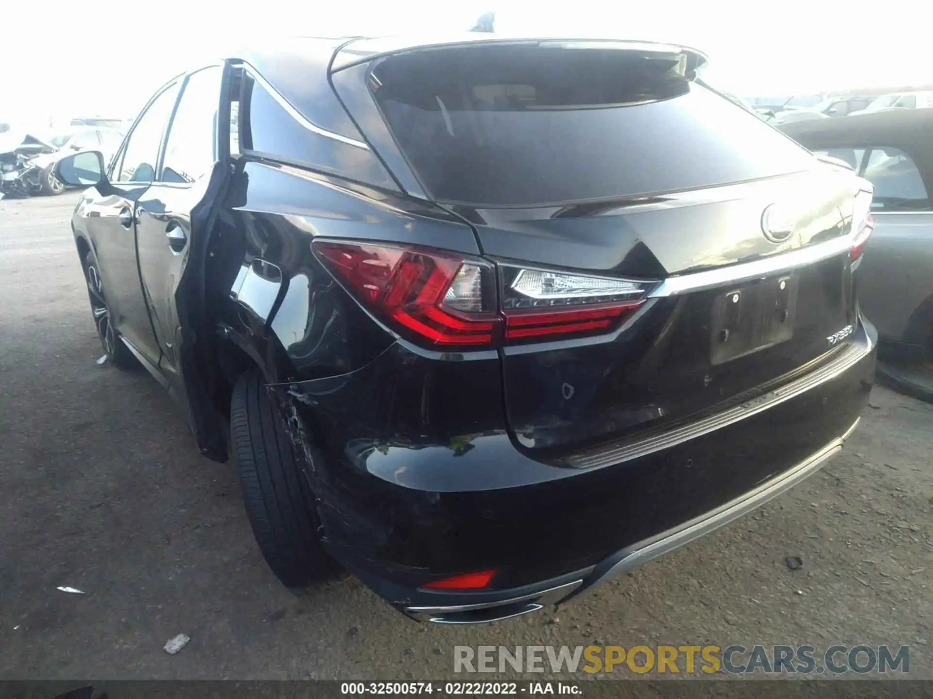 3 Photograph of a damaged car 2T2HZMAA8LC164948 LEXUS RX 2020