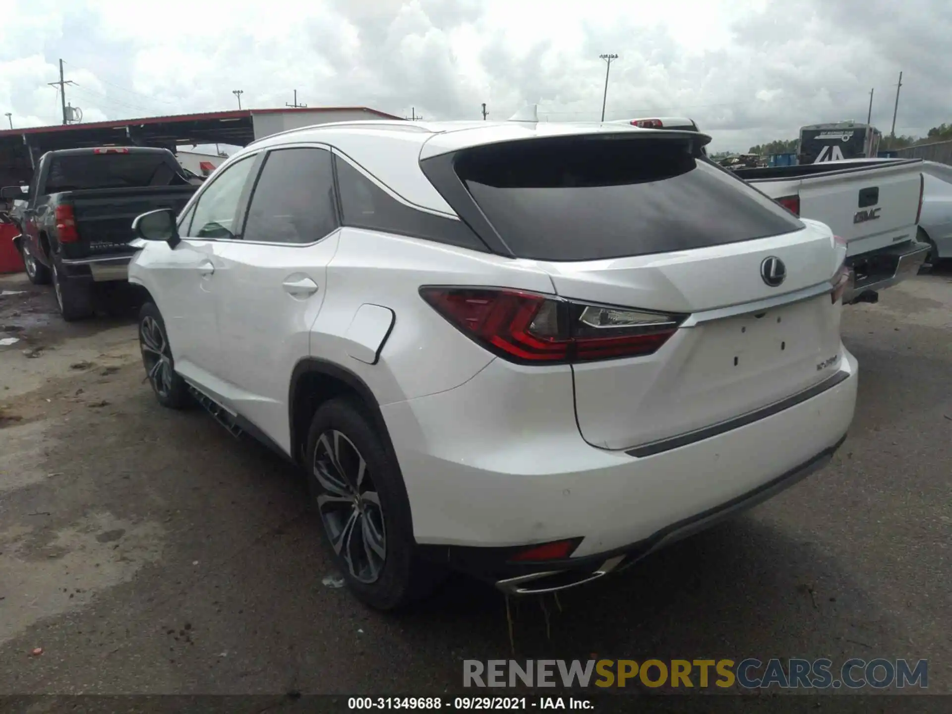 3 Фотография поврежденного автомобиля 2T2HZMAA8LC170815 LEXUS RX 2020