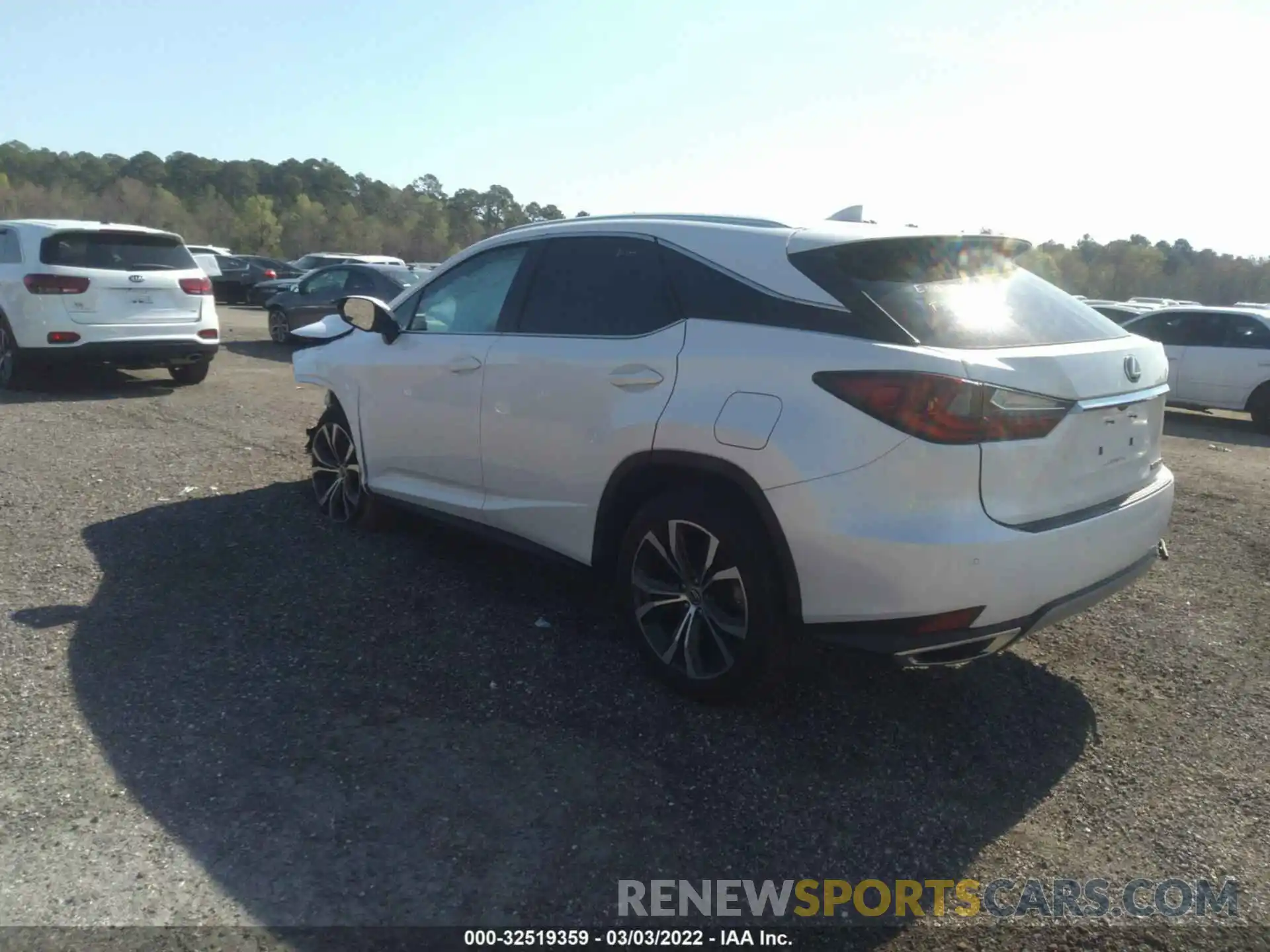 3 Photograph of a damaged car 2T2HZMAA8LC176341 LEXUS RX 2020