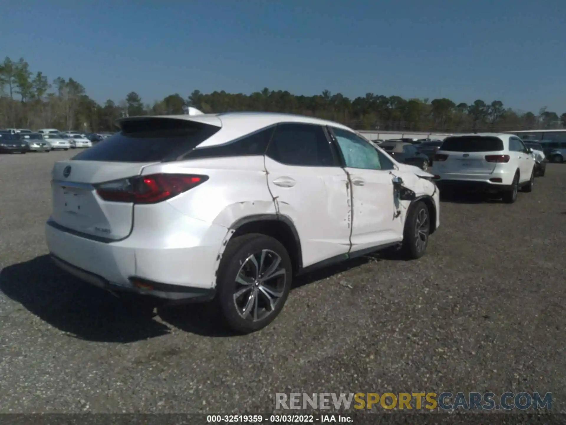 4 Photograph of a damaged car 2T2HZMAA8LC176341 LEXUS RX 2020