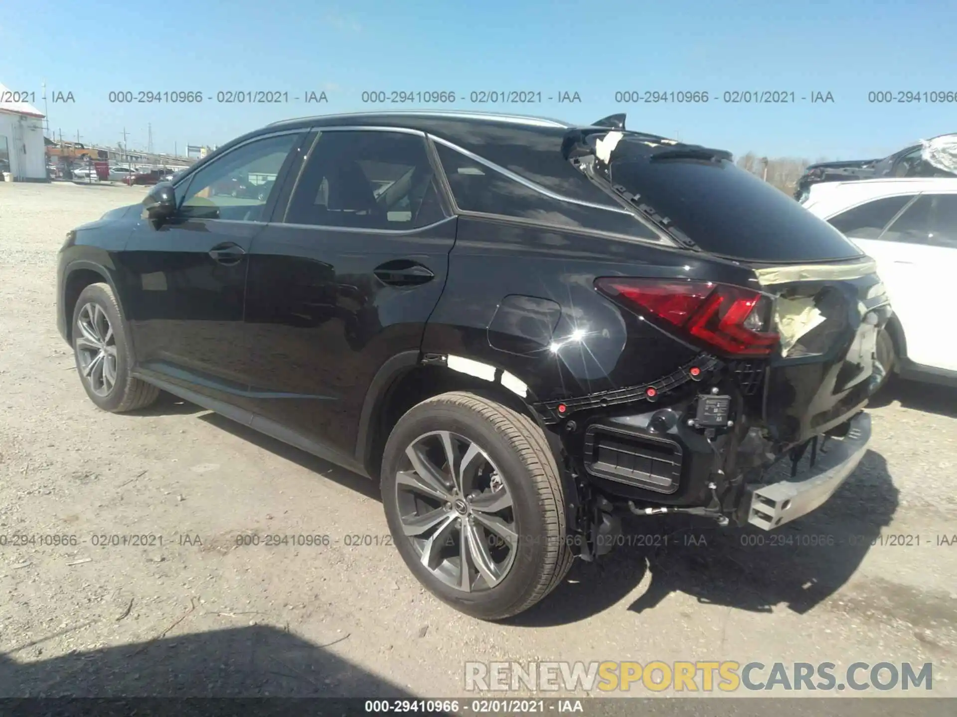 3 Photograph of a damaged car 2T2HZMAA9LC163002 LEXUS RX 2020