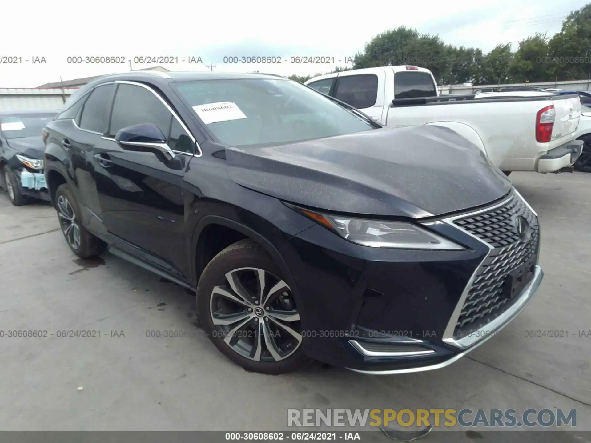 1 Photograph of a damaged car 2T2HZMAA9LC171570 LEXUS RX 2020