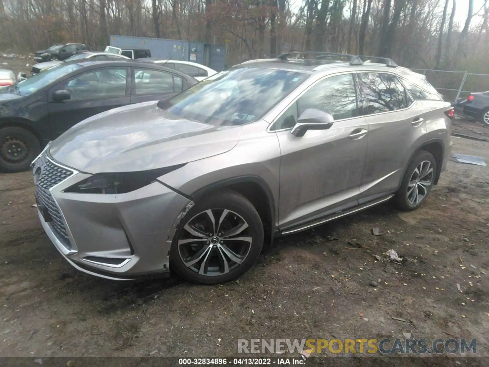 2 Photograph of a damaged car 2T2HZMDA0LC229058 LEXUS RX 2020